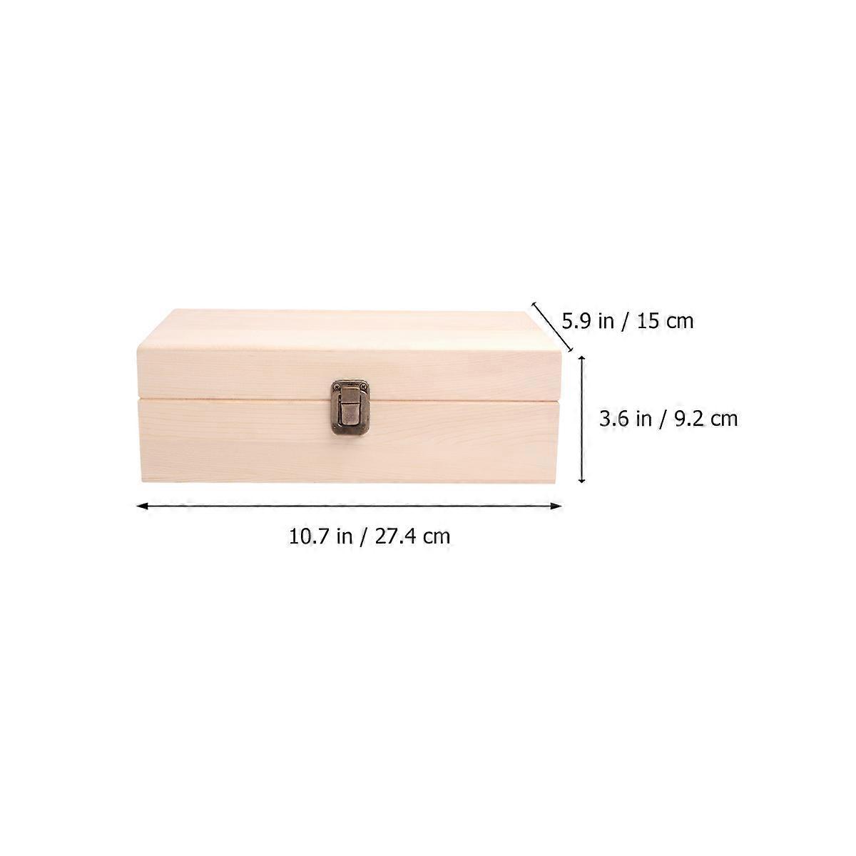 Aromatherapy Oil Storage Case For Home Organization Suitable For Gift Giving 27.5x14.5x9.2cm Rectangular Shape 2Pcs