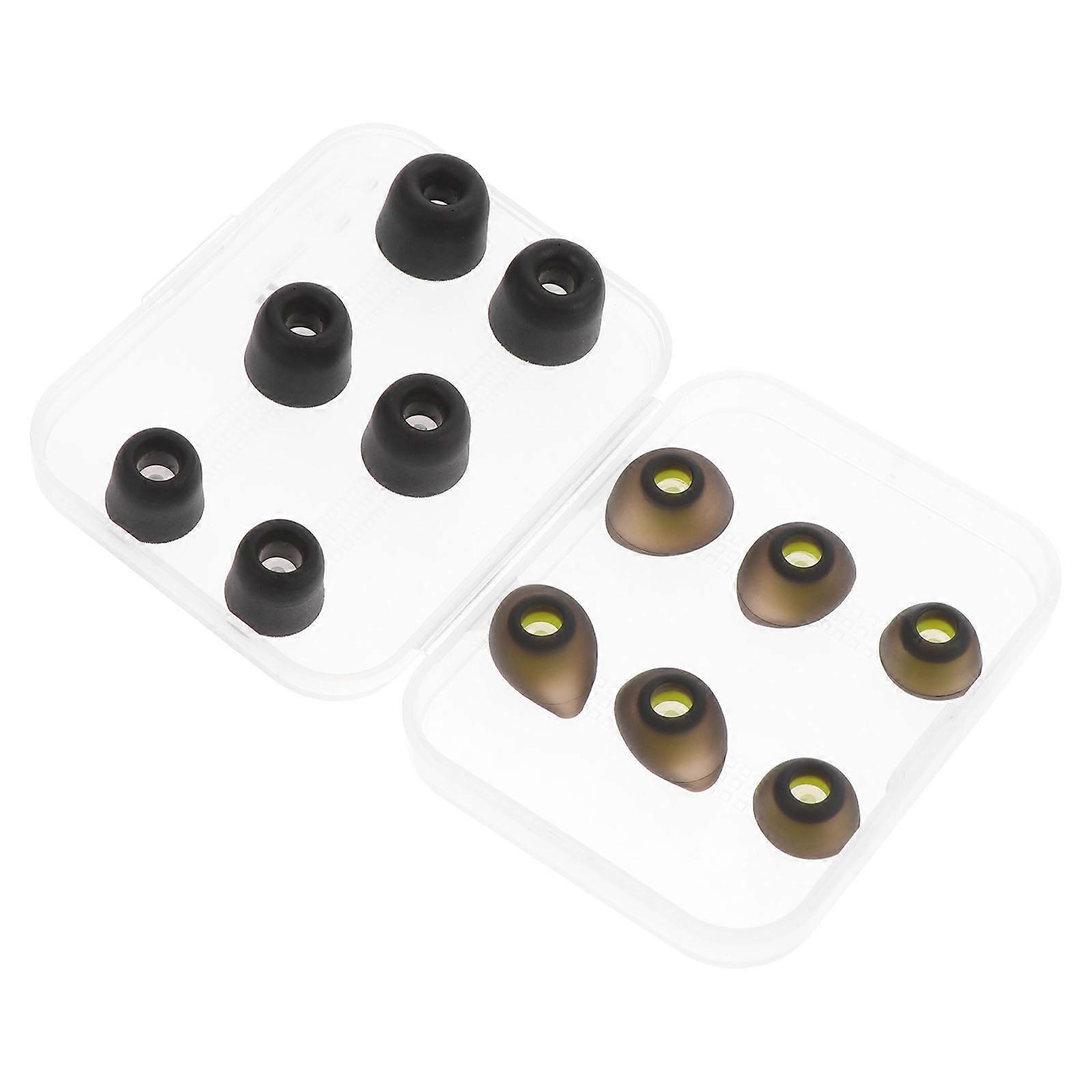 Memory Sponge Ear Tips for Earphone Use 1 Box Comfortable Elastic Sponge