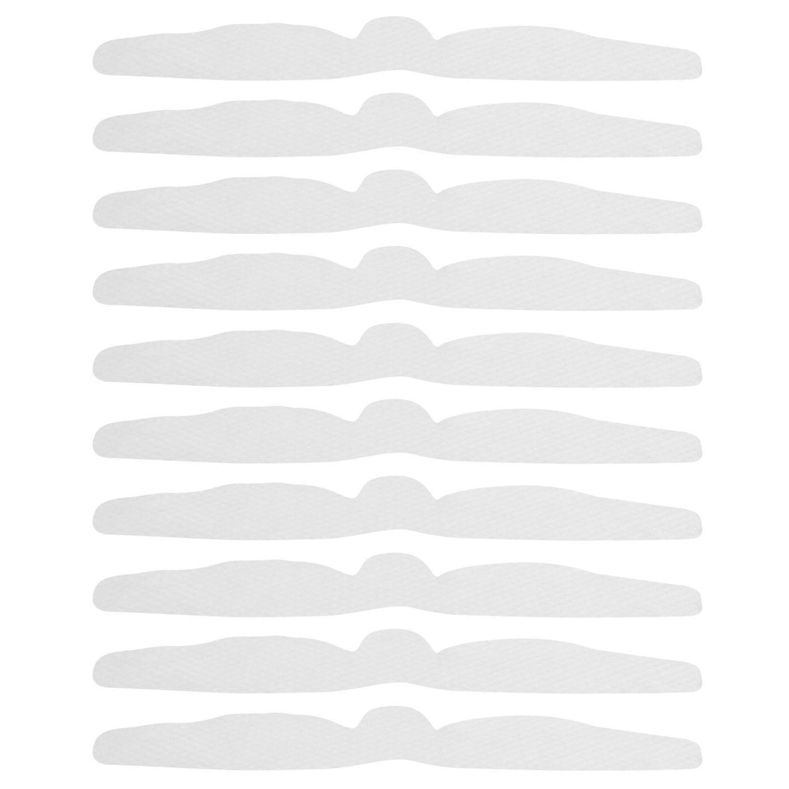 White Bra Liners for Sweat Absorption 50Pcs Breathable Pads