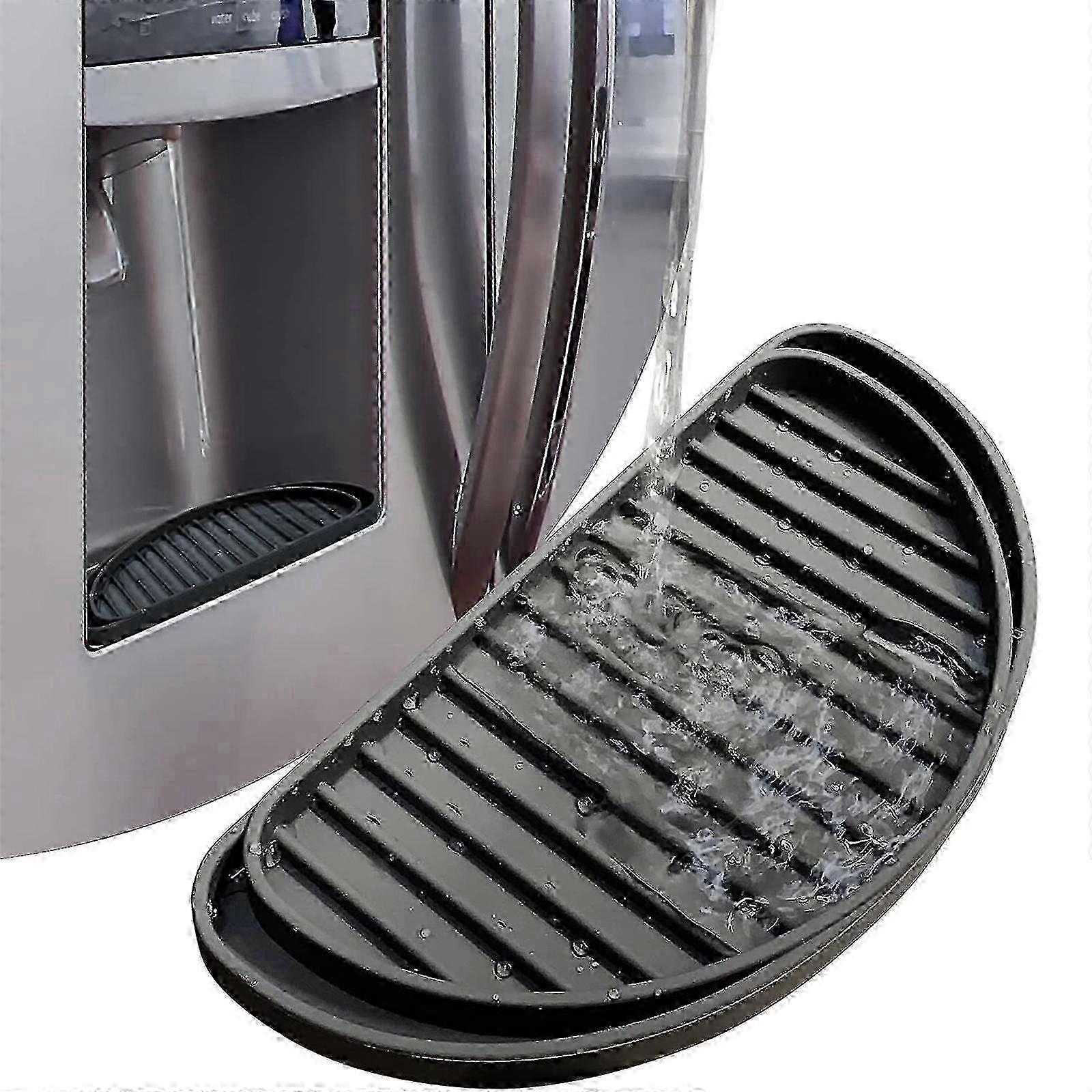 Mini Refrigerator Drip Tray Catcher, Fridge Drip Tray Protects Ice And Water Dispenser Rectangular Pan