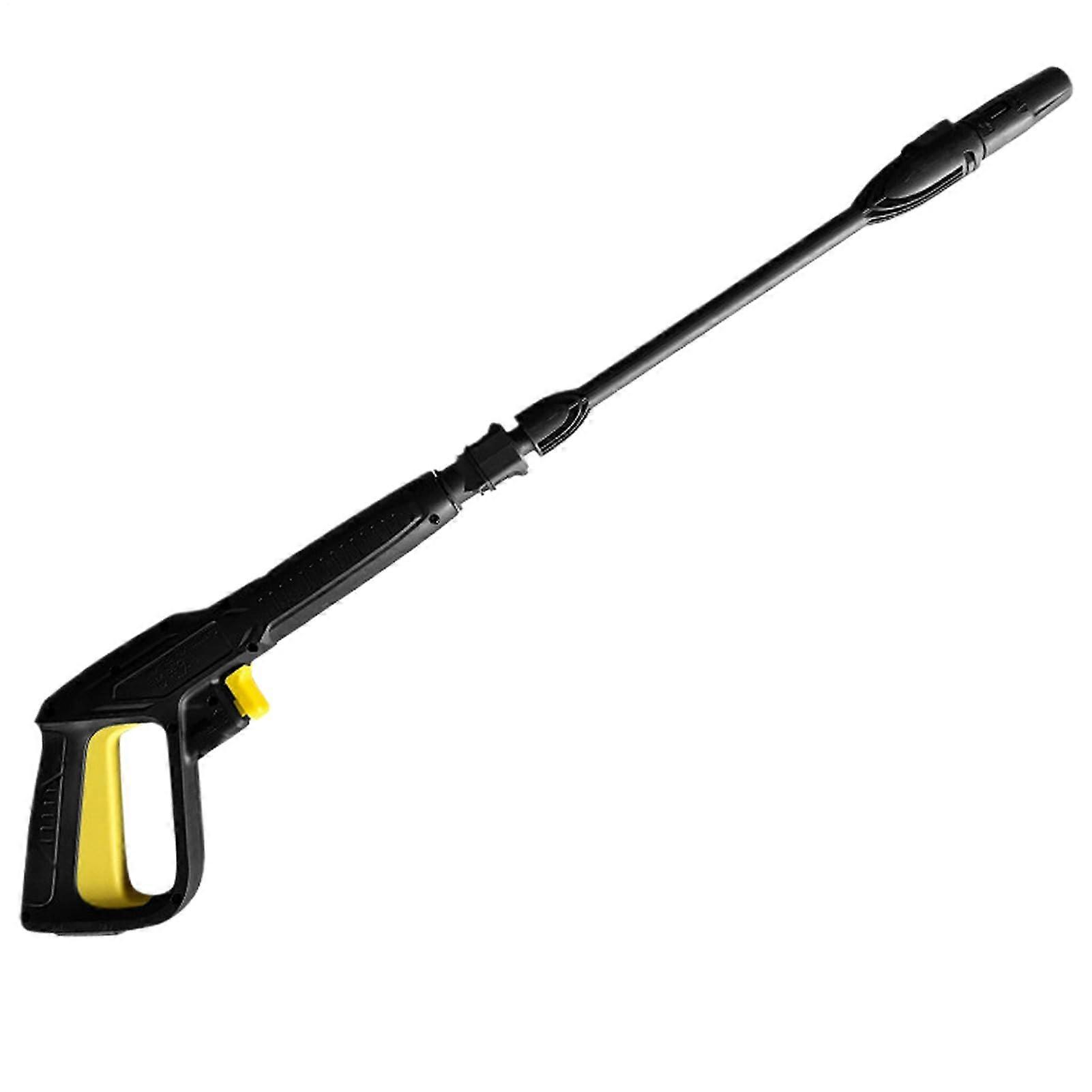 Water Hose Pressure Nozzle With Extension Wand Adjustable Spray Pattern Washing Tool For Lawn Deck Car Patio