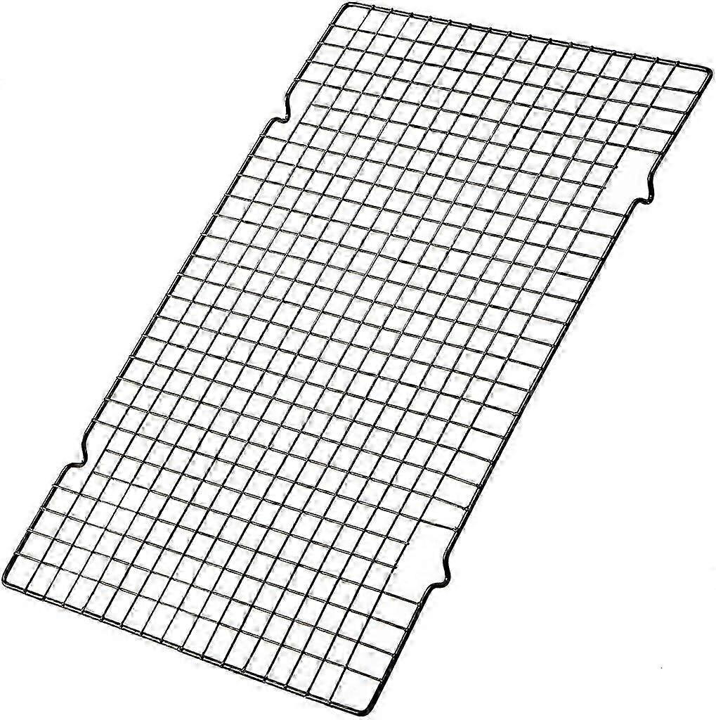 Stainless Steel Cooling Rack for Baking/Grilling, Rust-Proof, 41x25.5 cm