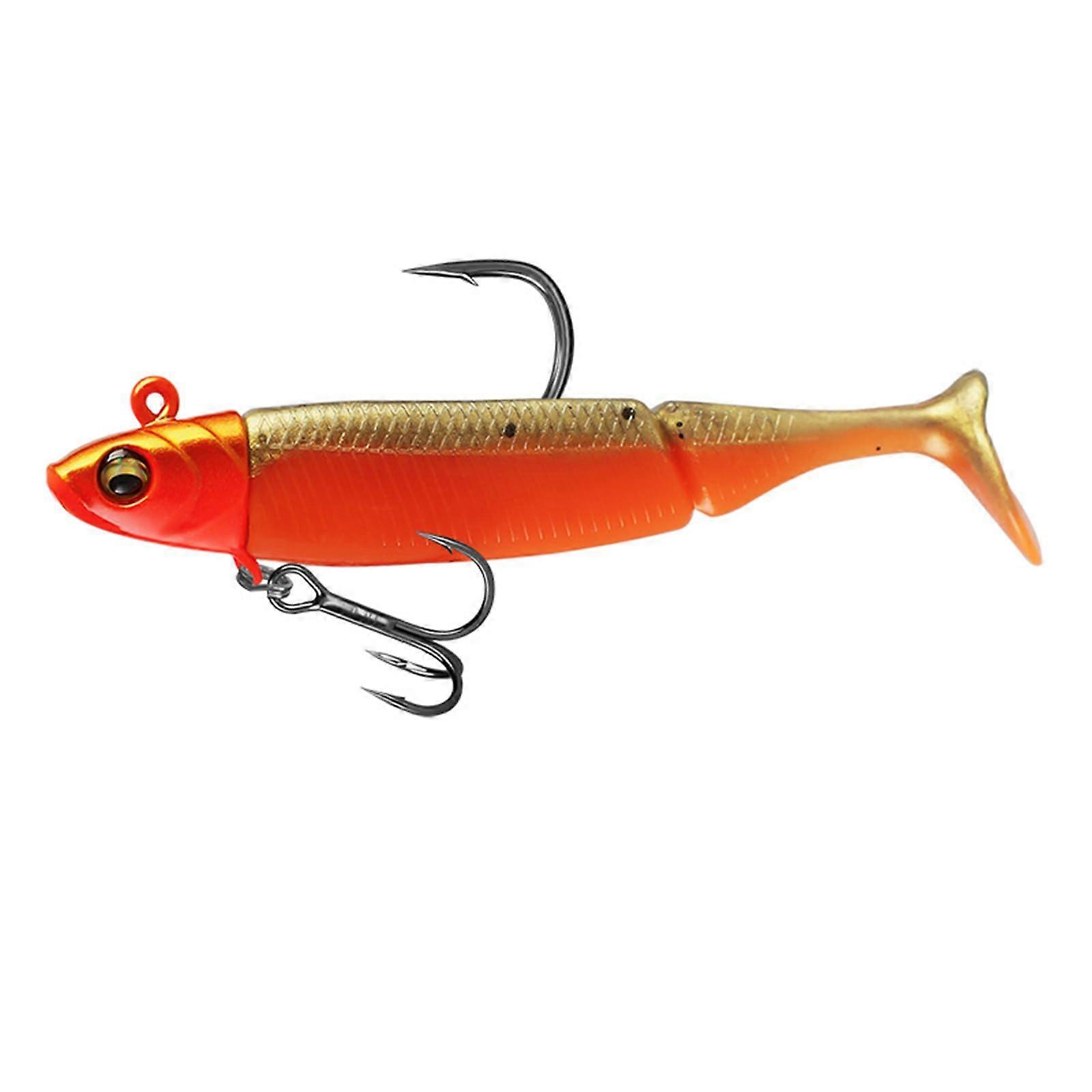 Jigs Head Fishing Lures With Sequins Treble Hook Soft Baits Soft Plastic For Trout TTail Slow Jigging Wobblers