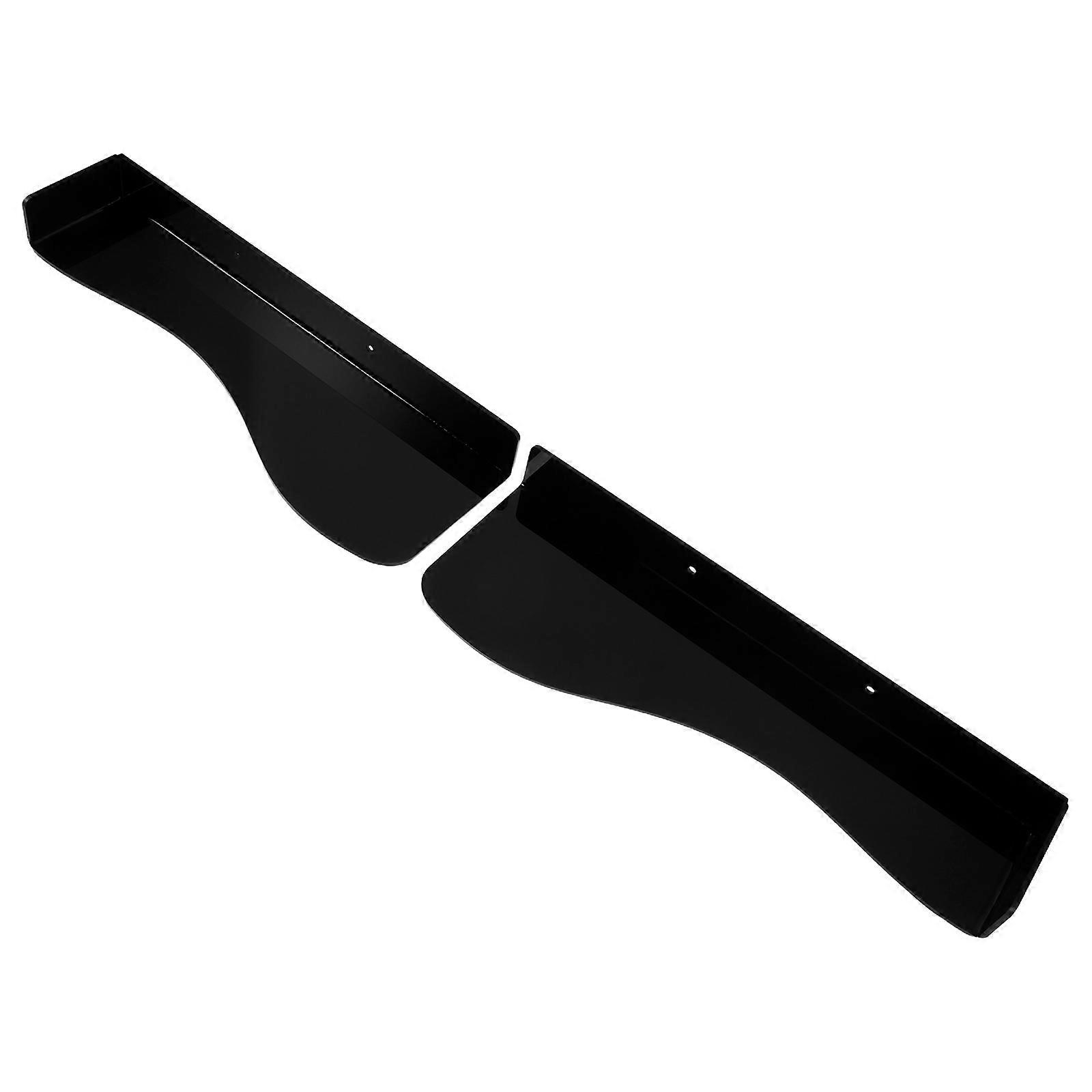 5 Pairs Sneaker Organizer Display Rack Wall Mount With Rectangular Shape Ideal For Office Decoration Utilizing Sturdy Acrylic Material