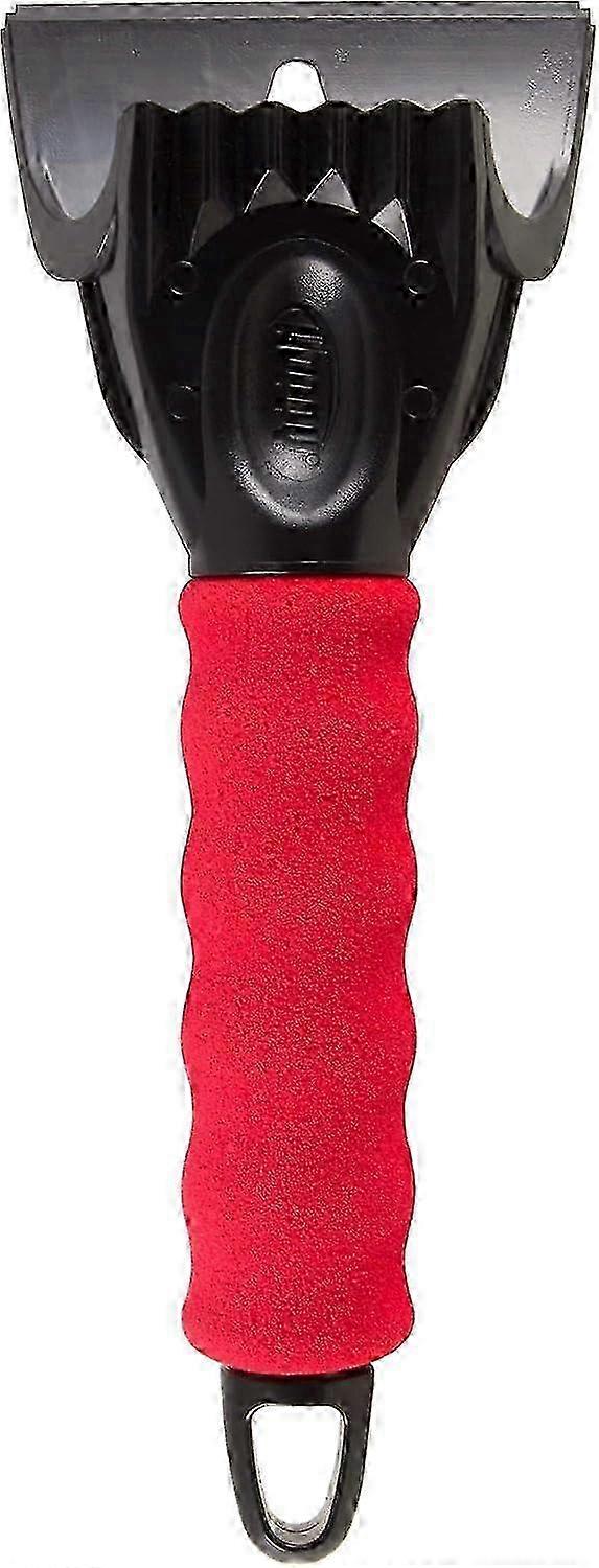 25-26 10' Ice Chisel Scraper with Foam Handle (Color May Vary)