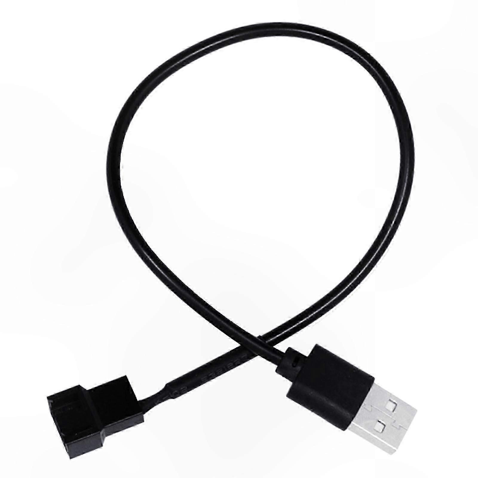 USB to 4-Pin Fan Connector 5V Power Adapter