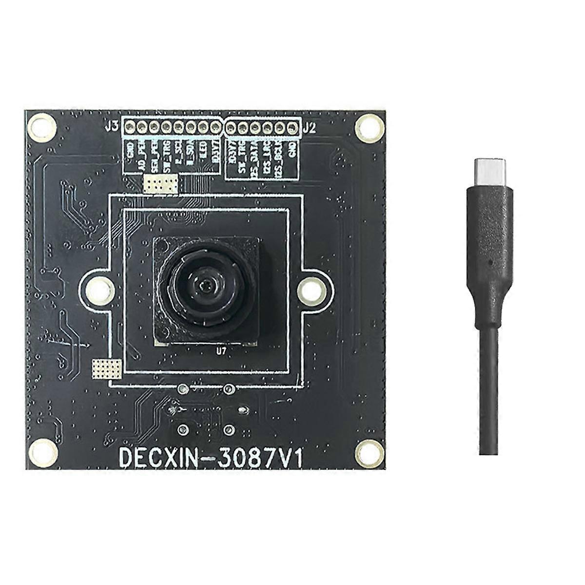 21MP IMX230 HD Industrial Camera 5344X4016 120 Degree Fixed Focus USB3.0 Camera AF Module Driver-Free Camera Module