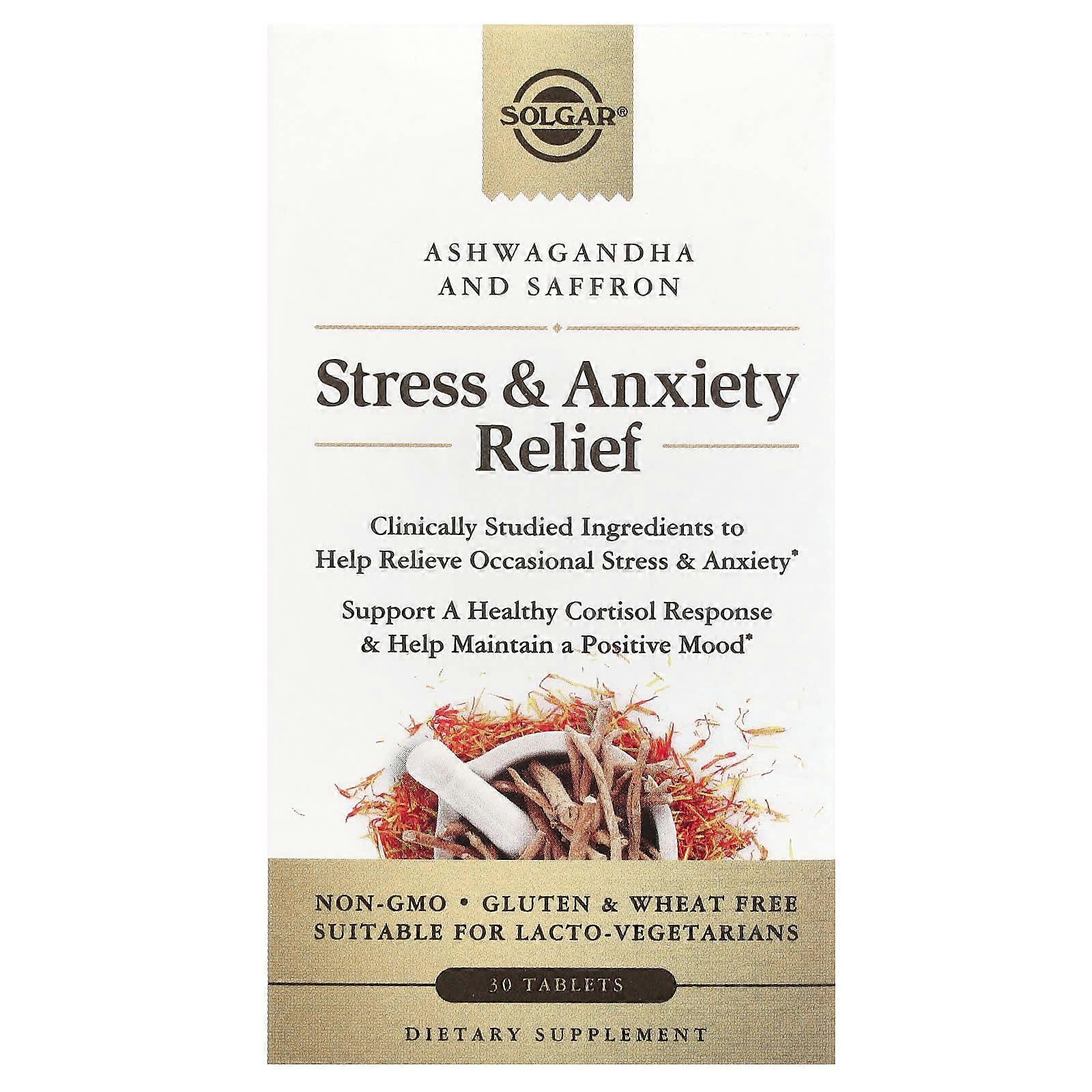 Stress & Anxiety Relief, 30 Tablets