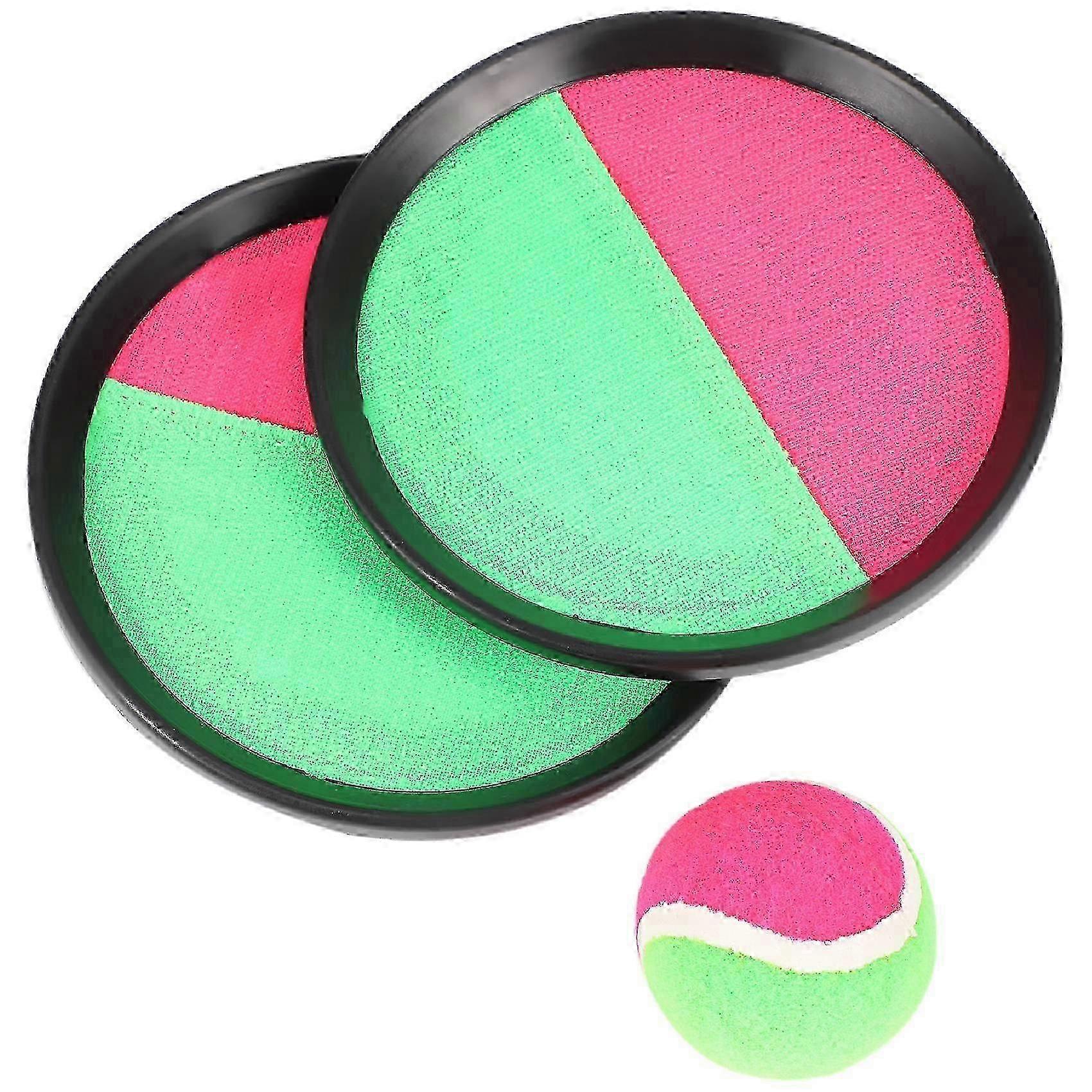 Toss and Catch Game Set Paddle Catch Ball Game Outdoor Sports Catch Ball Game Set Playing