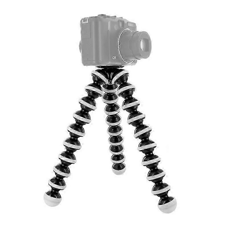 Flexible Grip Camera Tripod for Mini Digital Camera(Black) 25-26s