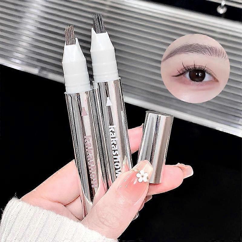 Multi-Use Waterproof Eyebrow Pencil for Defined Eye Brows, Long-Lasting Smudge-Proof Formula, Create Natural Wild Brows