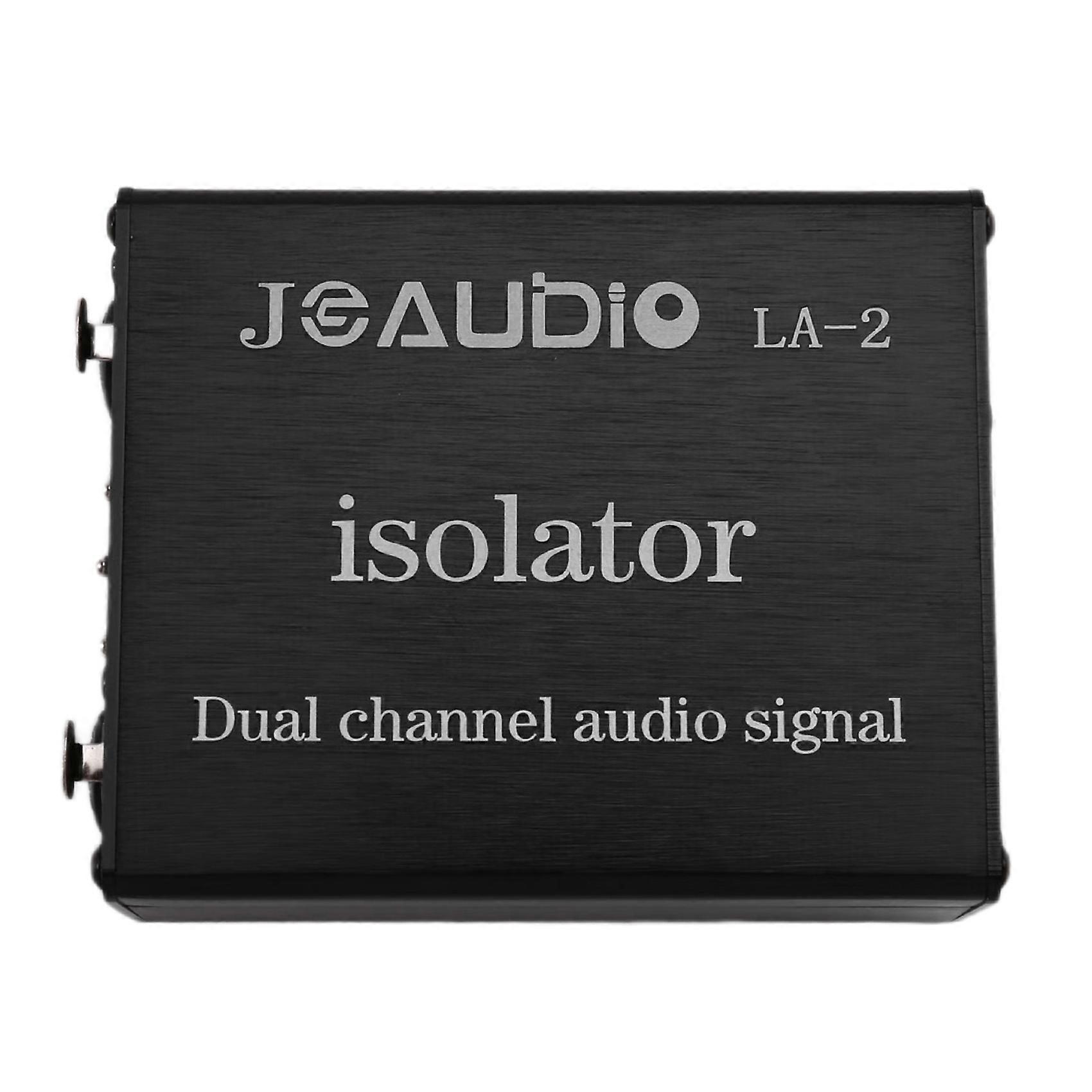 Dual XLR Dual 6.5 Isolator JR Audio Isolator Audio Current Sound Bottom Noise Anti-Filter Noise Reduction Frequency