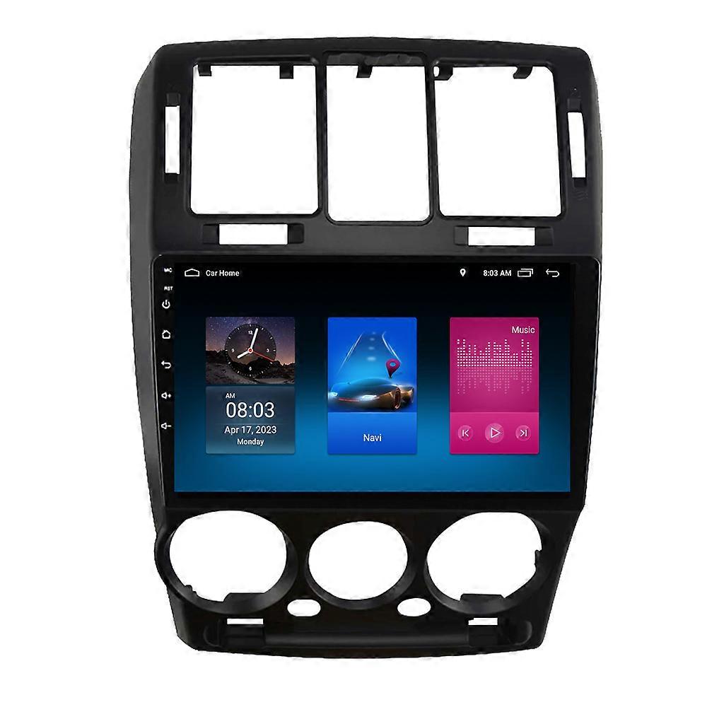 RoverOne Car Stereo Radio Bluetooth CarPlay Android Auto GPS Sat Nav Touch Screen for Hyundai Getz 1 2002 - 2011