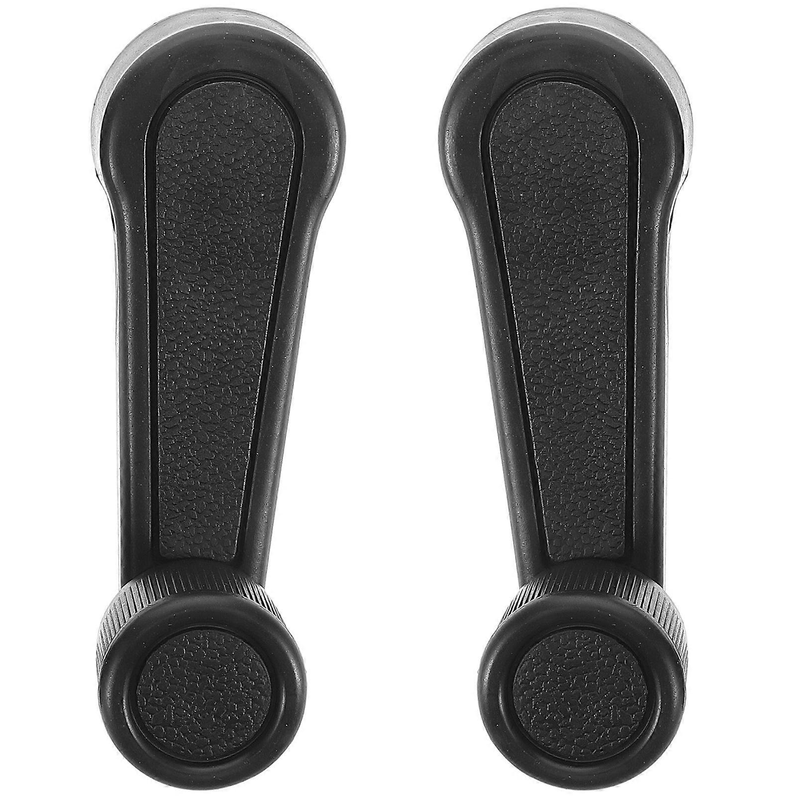 2pcs Manual Car Window Crank Handle Replacement Front Rear Window Crank Grip Handle Window Operator Crank Handle For Car Easy Installation
