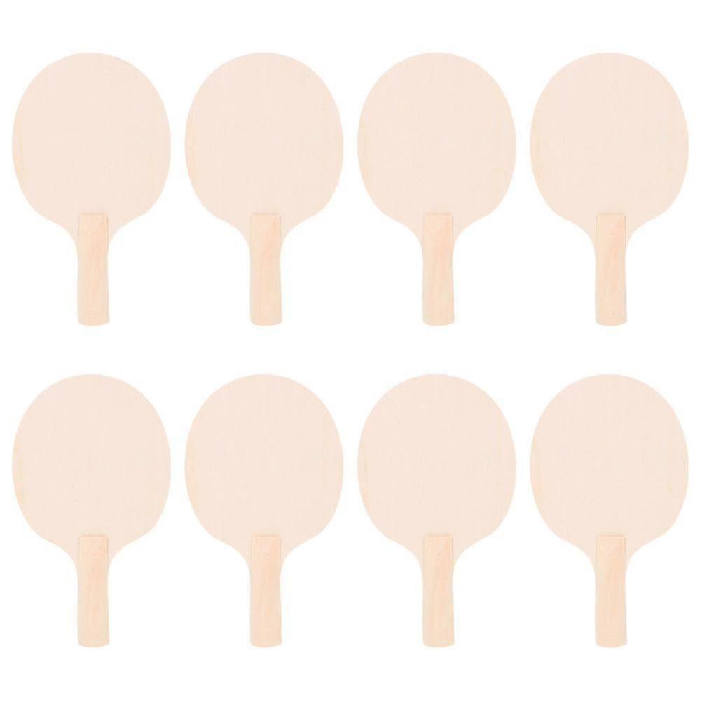 Wood Table Tennis Racket Training Diy Projects Lightweight Construction Blank Design 4Pair