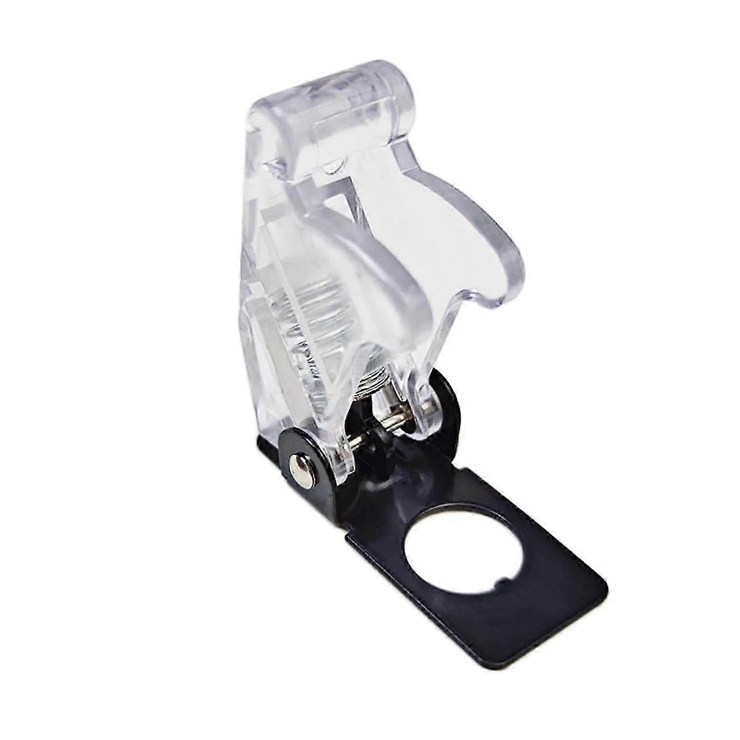 25-26 1Pcs LED Toggle Switch Flip Up Cover Transparent Blue Fits LED Toggle Switches Polycarbonate Flip Up Cover