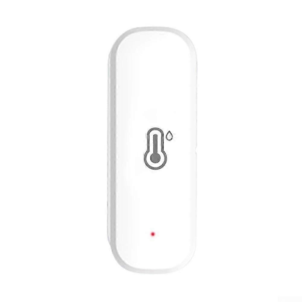 25-26 Zigbee Temperature And Humidity Sensor Indoor Wireless Digital Thermometer With App Control