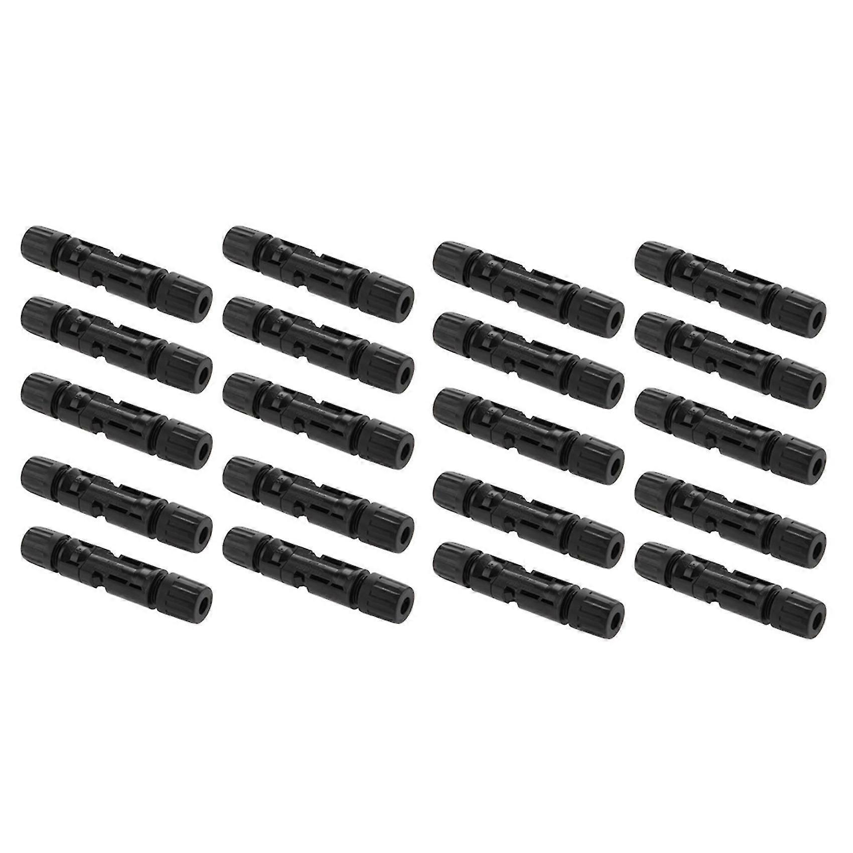 20 Pairs Solar Connector Solar Plug Socket Coupling New