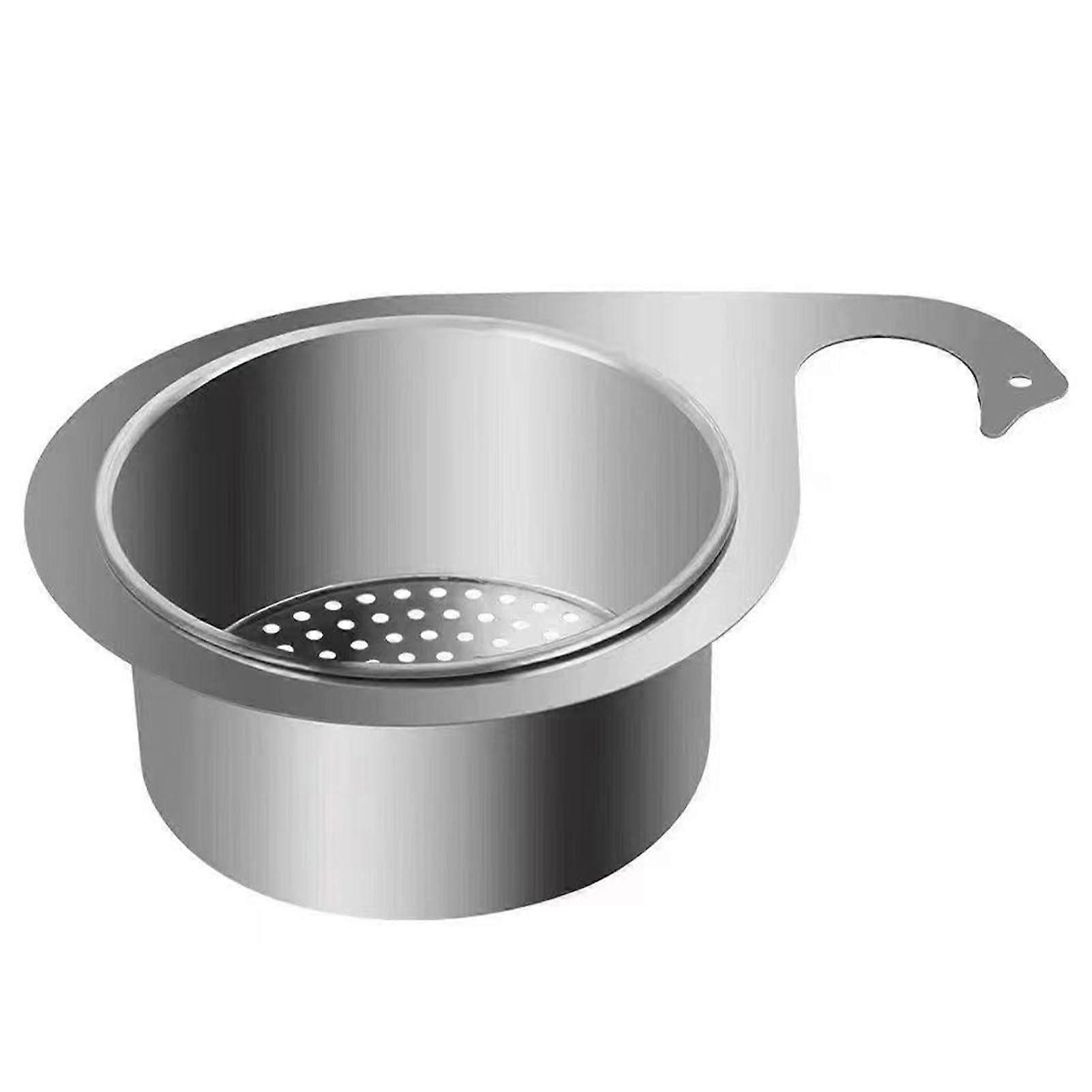2024 Stainless Steel Swan Sink Filter Basket Durable And Easy To Maintain Fits Most Sinks Functional Drainage Basket