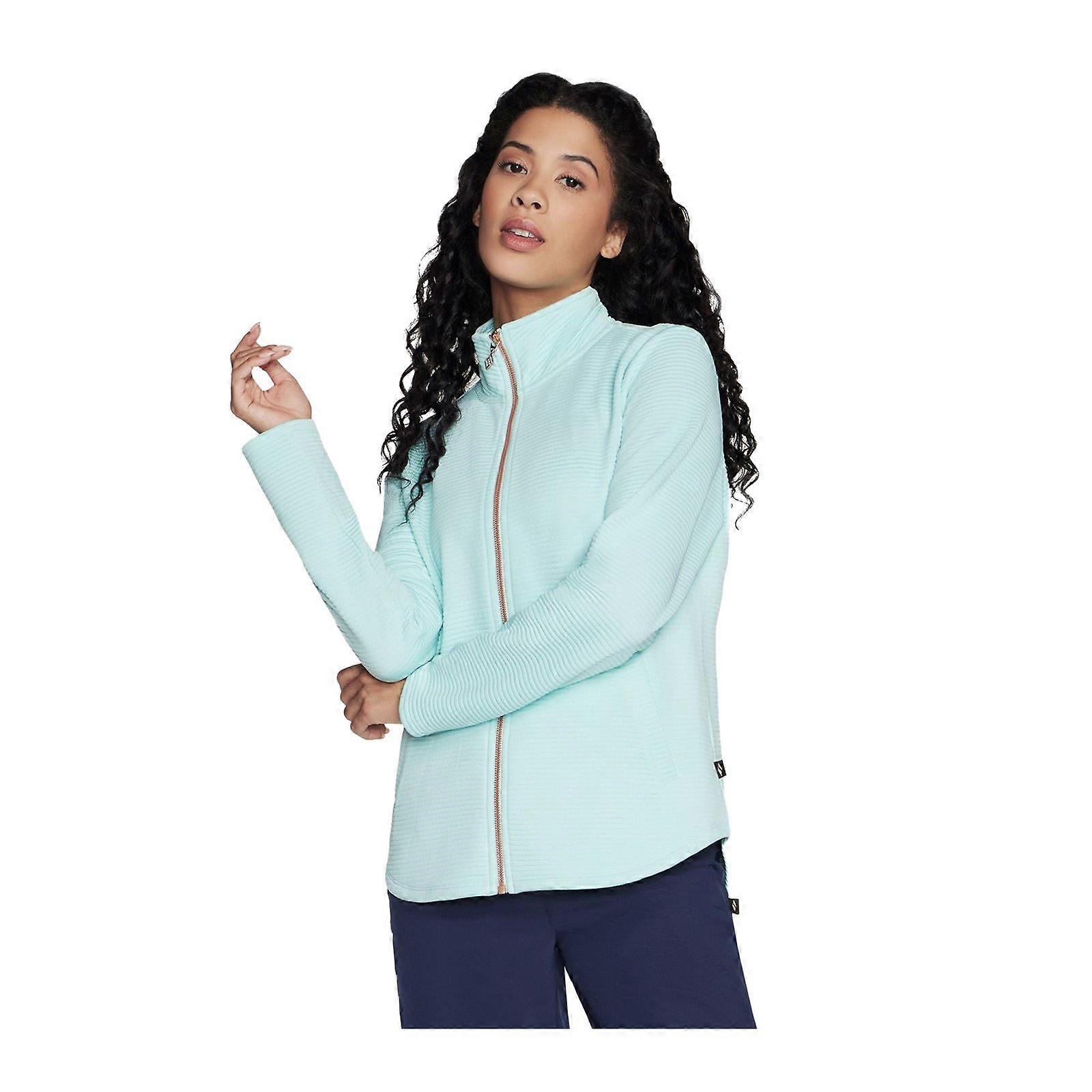 Skechers Performance GOWALK Shine Women's Turquoise Jacket