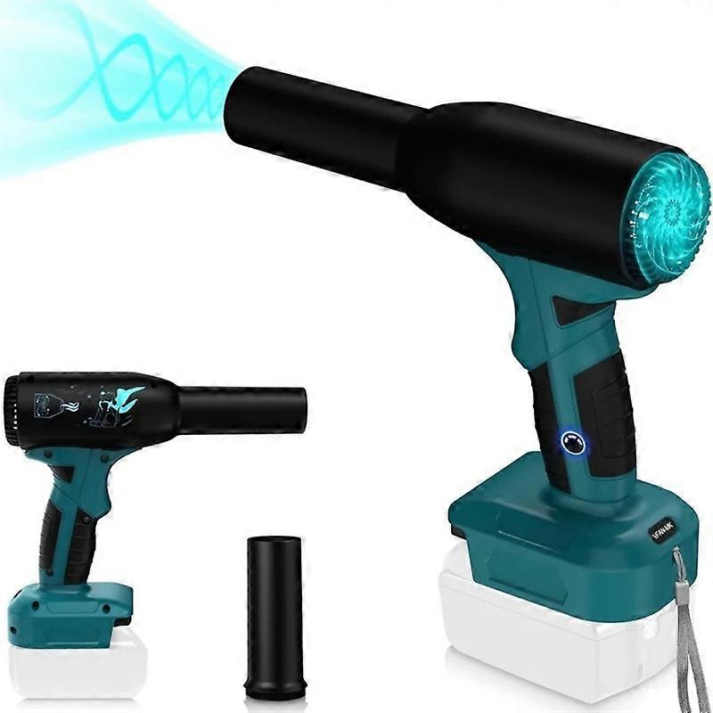 400W Cordless Violent Blower Mini Jet Fan Jobsite Leaf Blower For Makita 18V