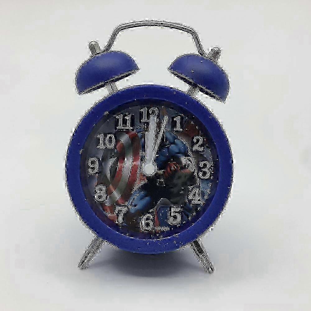 Tecknad väckarklocka för sovrum, studentskrivbordsdekor, heminredningsklocka