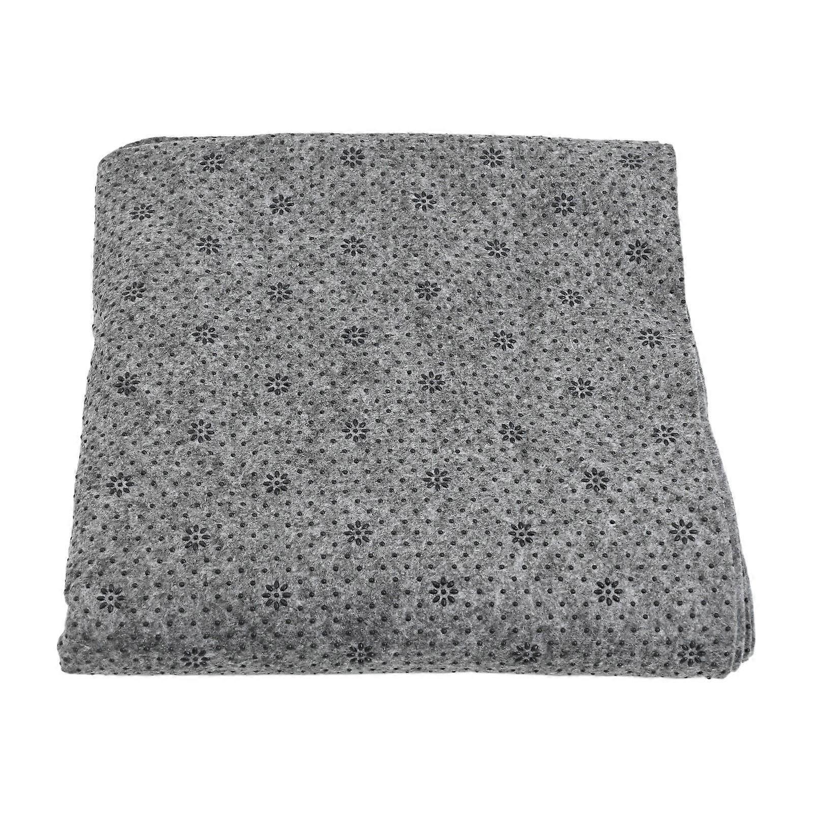 Anti Slip Fabric Grey&Black Plum Blossom Pattern Soft