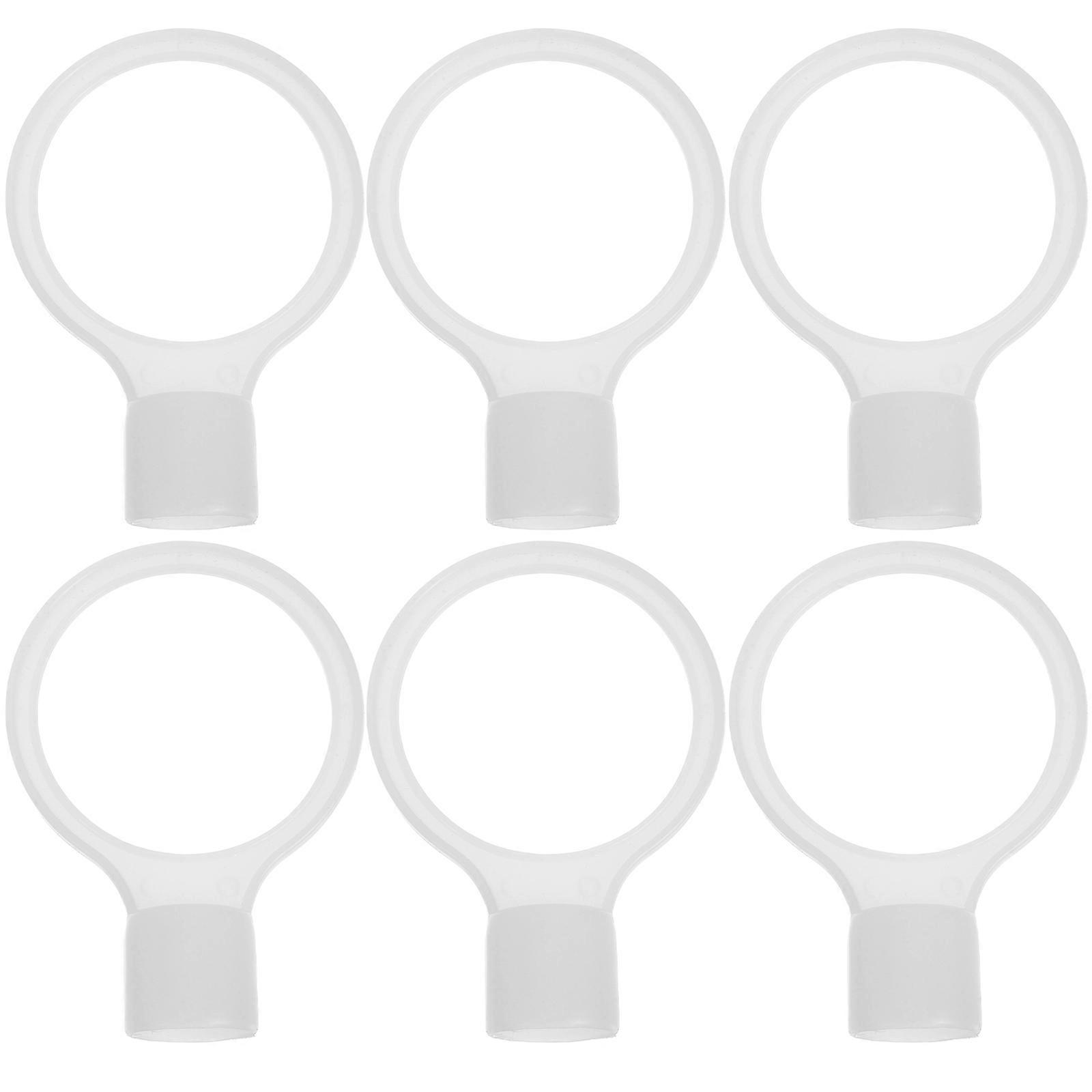 Safety Cone Connector PVC Traffic Cone Connector for Traffic Management 6Pcs