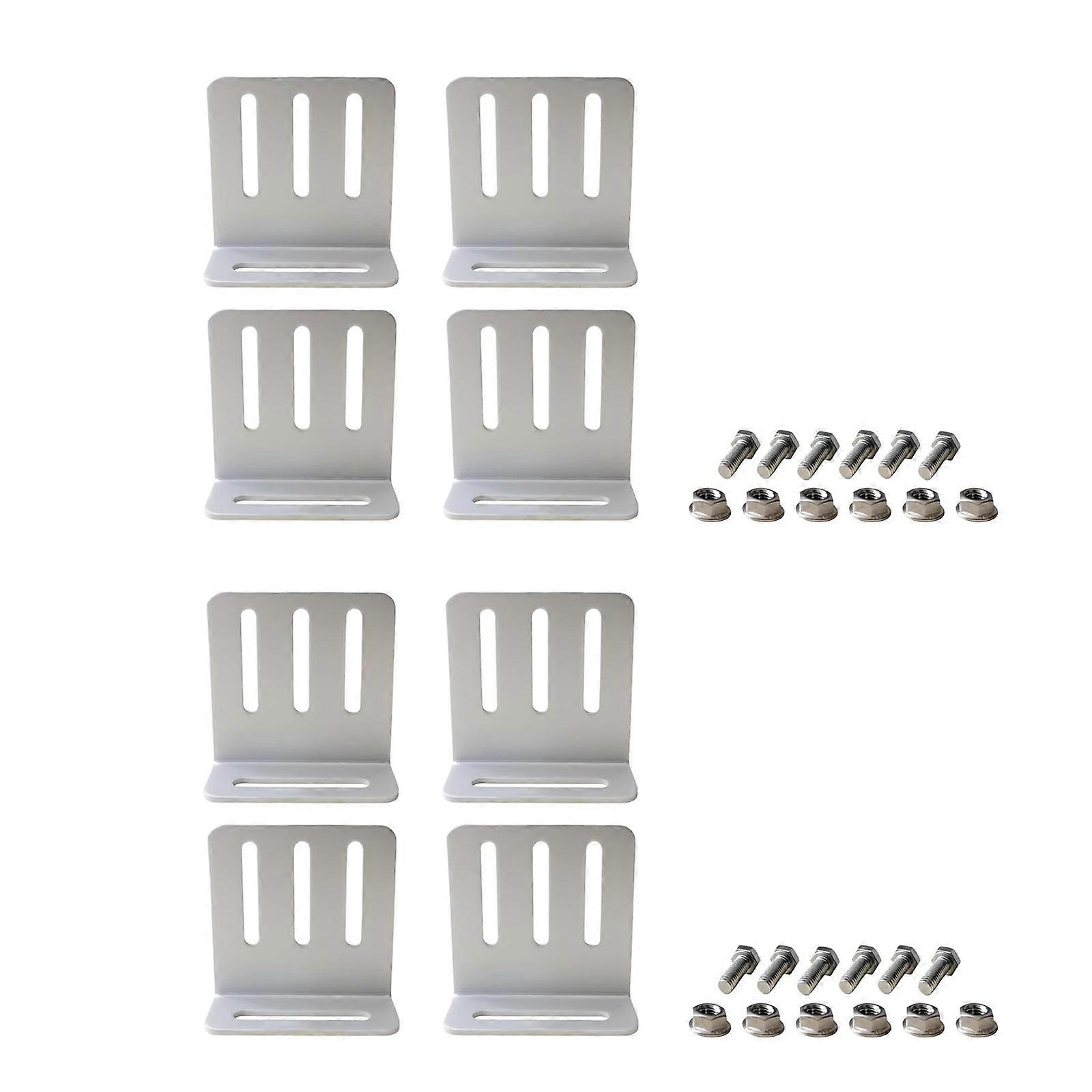 Quick Install Aluminum Photovoltaic Panel Mounting Parenthesis For  Vessel Modifiable Corner Oxidation Resistant Insulated Multicolor