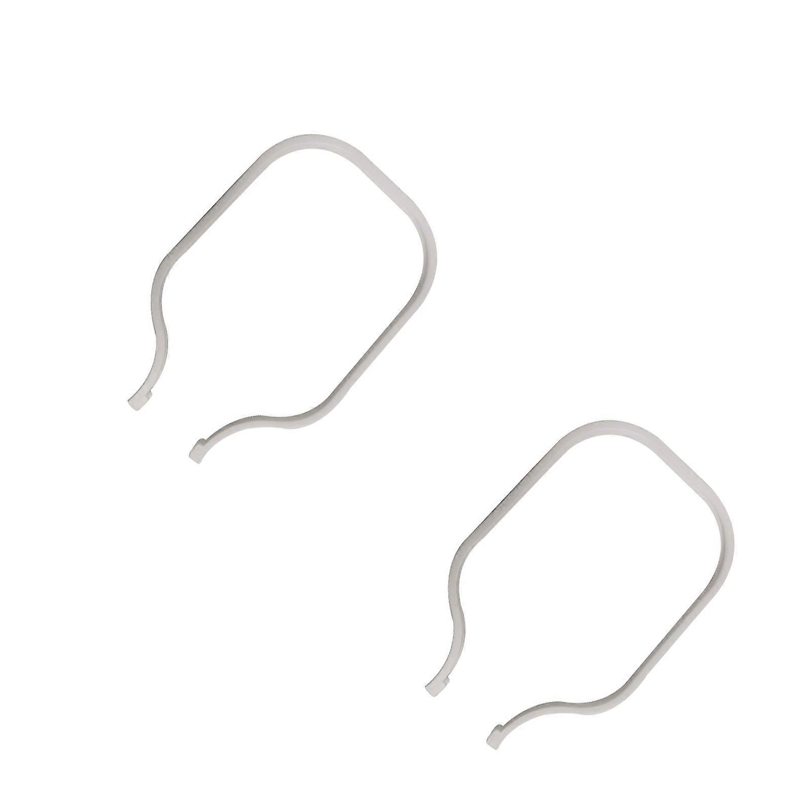 Pickleballs Paddles Replacement Edge Guard Elastic Silicones Strips Improves Control Reduces Wear For Beginner  White