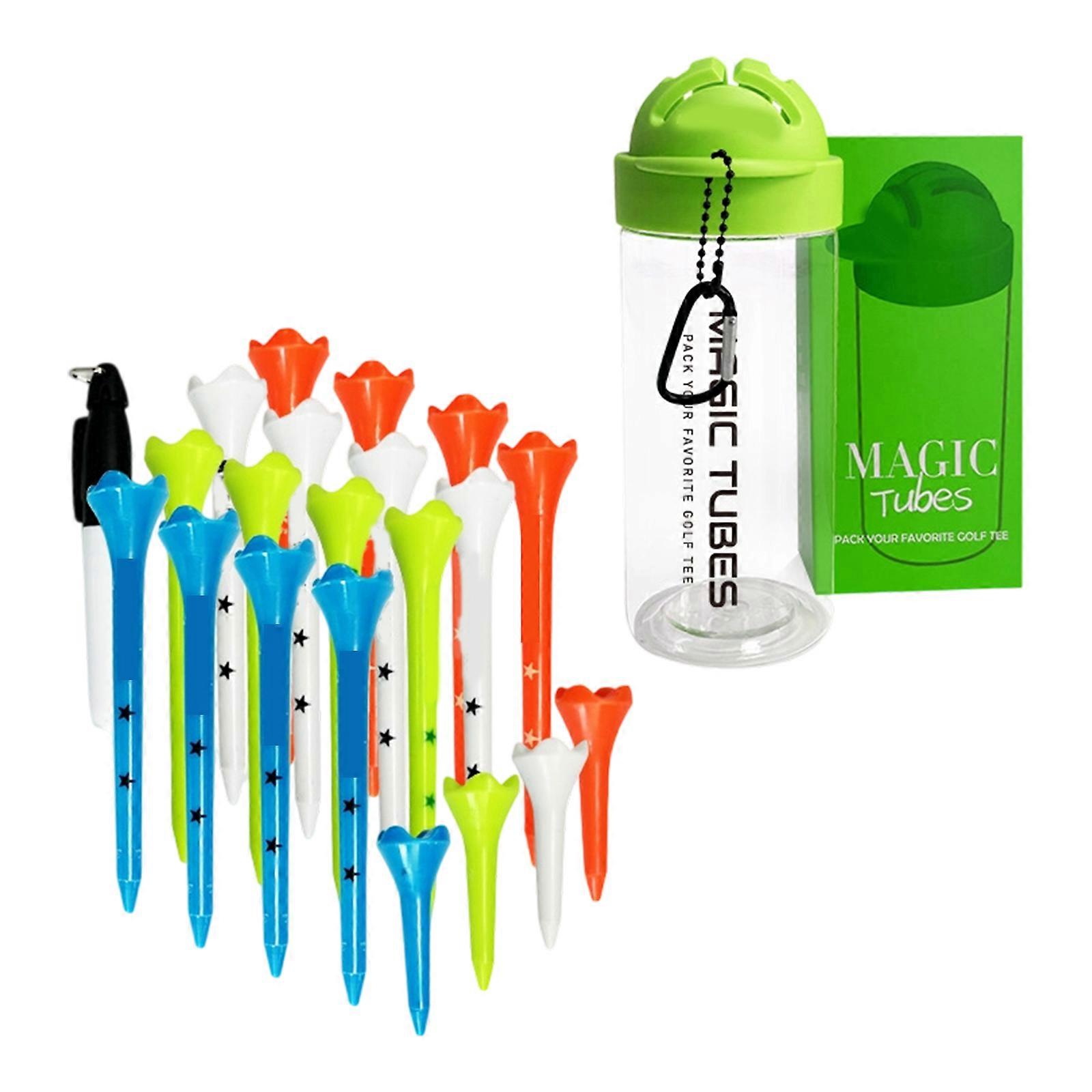 Functional Golf Markers Golf Practice Tees for Beginners and Expert Aiming for Better Outcomes  Green