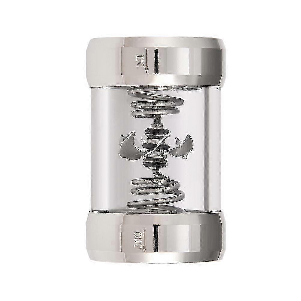 G1/4 Threaded Computer Water Cooling System Flow Meter Indicator Metal Replacement