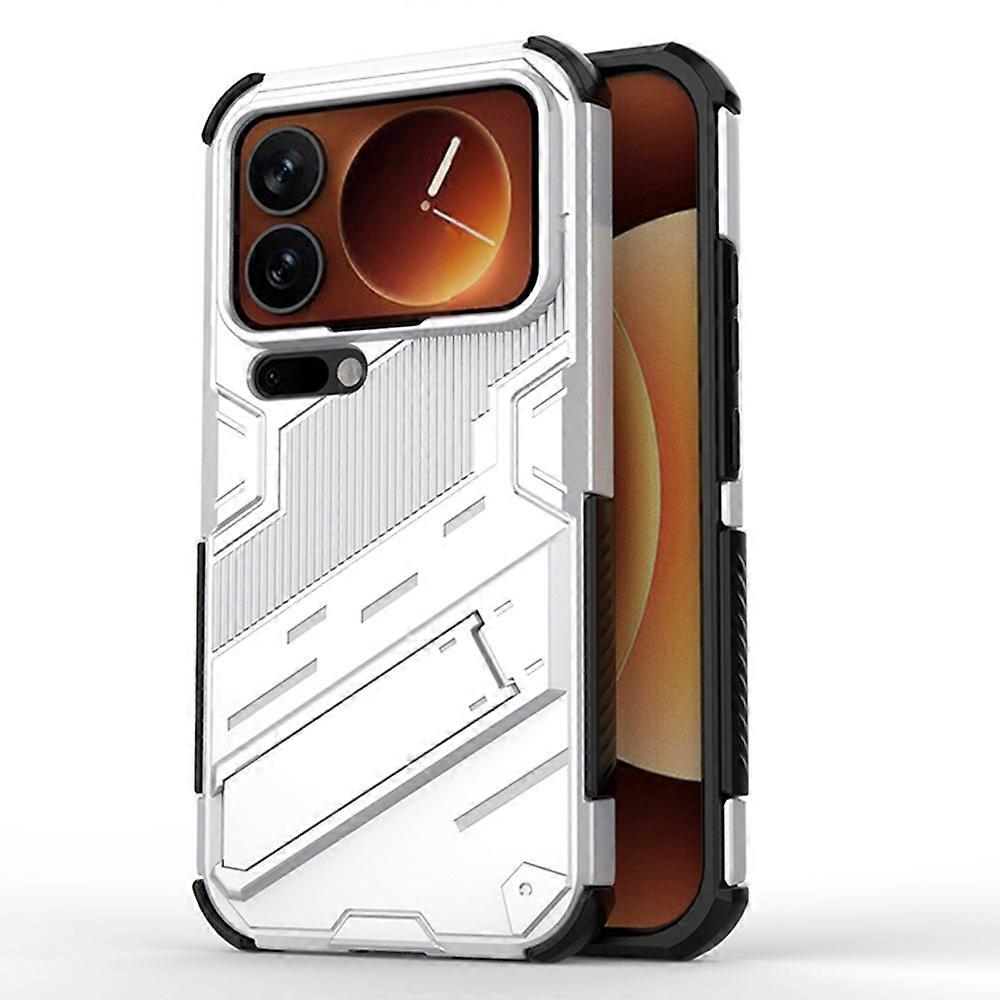 Capa para Xiaomi 17 Pro, compatível com PC + TPU, resistente a impactos e com suporte.