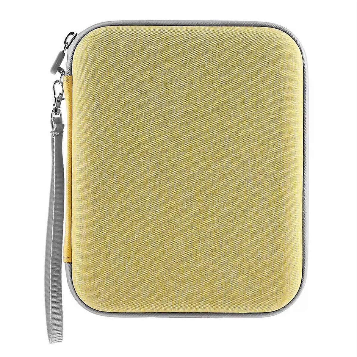 Card Case Card Holder with Zipper 80 Pockets for Cards Card Binder Holder Soft Folder Mini Cards Case Yellow