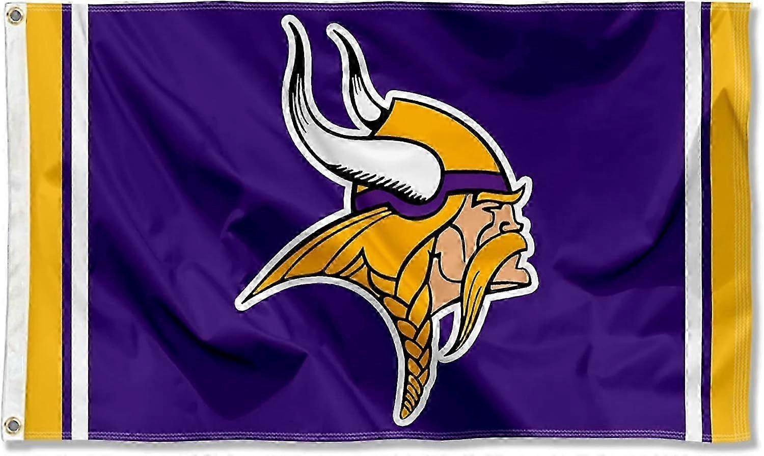 Minnesota Vikings Large Flag Mode A-3368