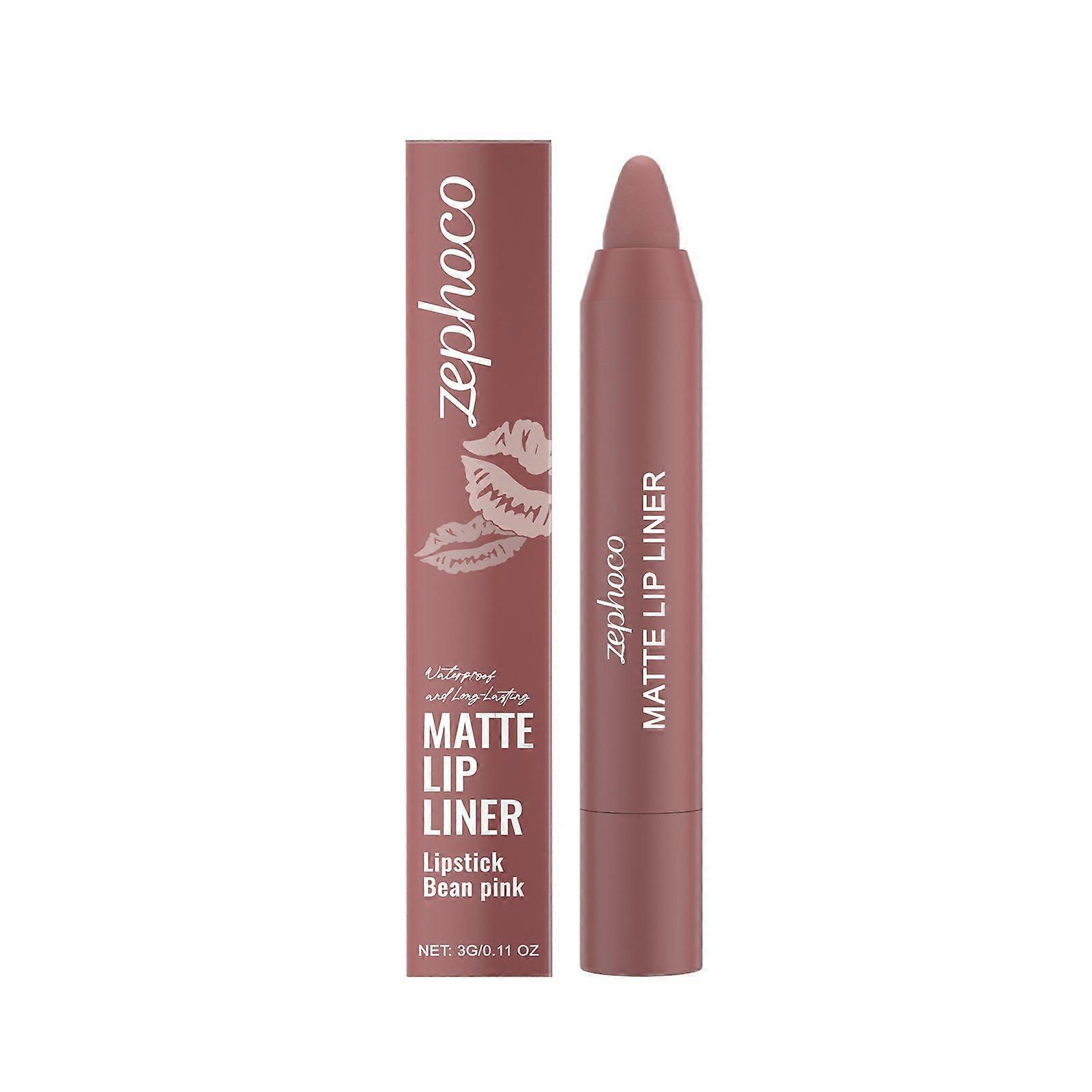 Zephoco Matte Lip Liner Series: Matte, Highly Coloring, Defines Lips, Ideal for Everyday Wear