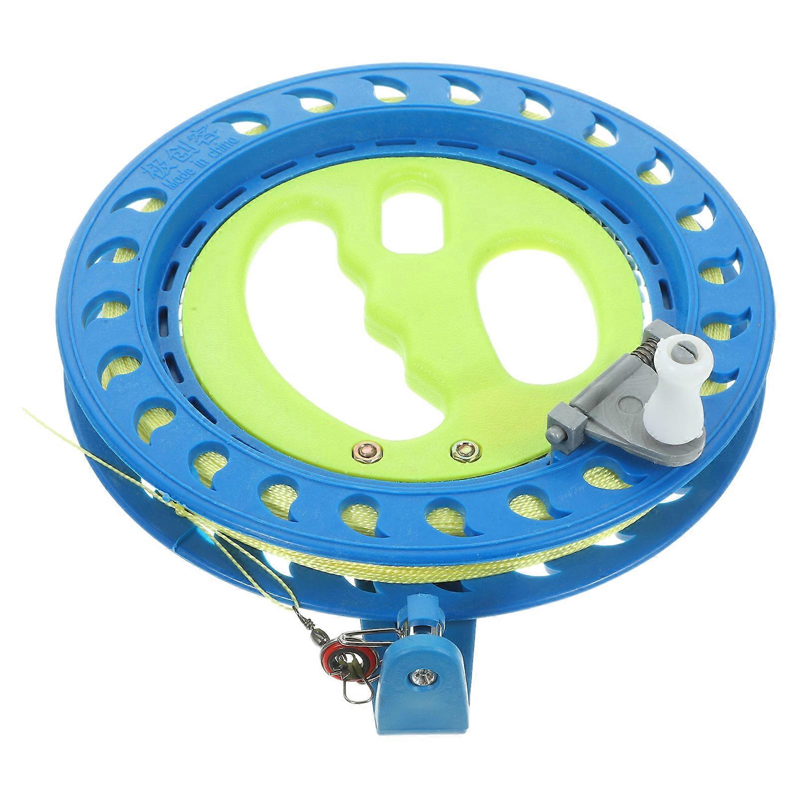 Handle Winding Tool with 200m Line Blue ABS Material