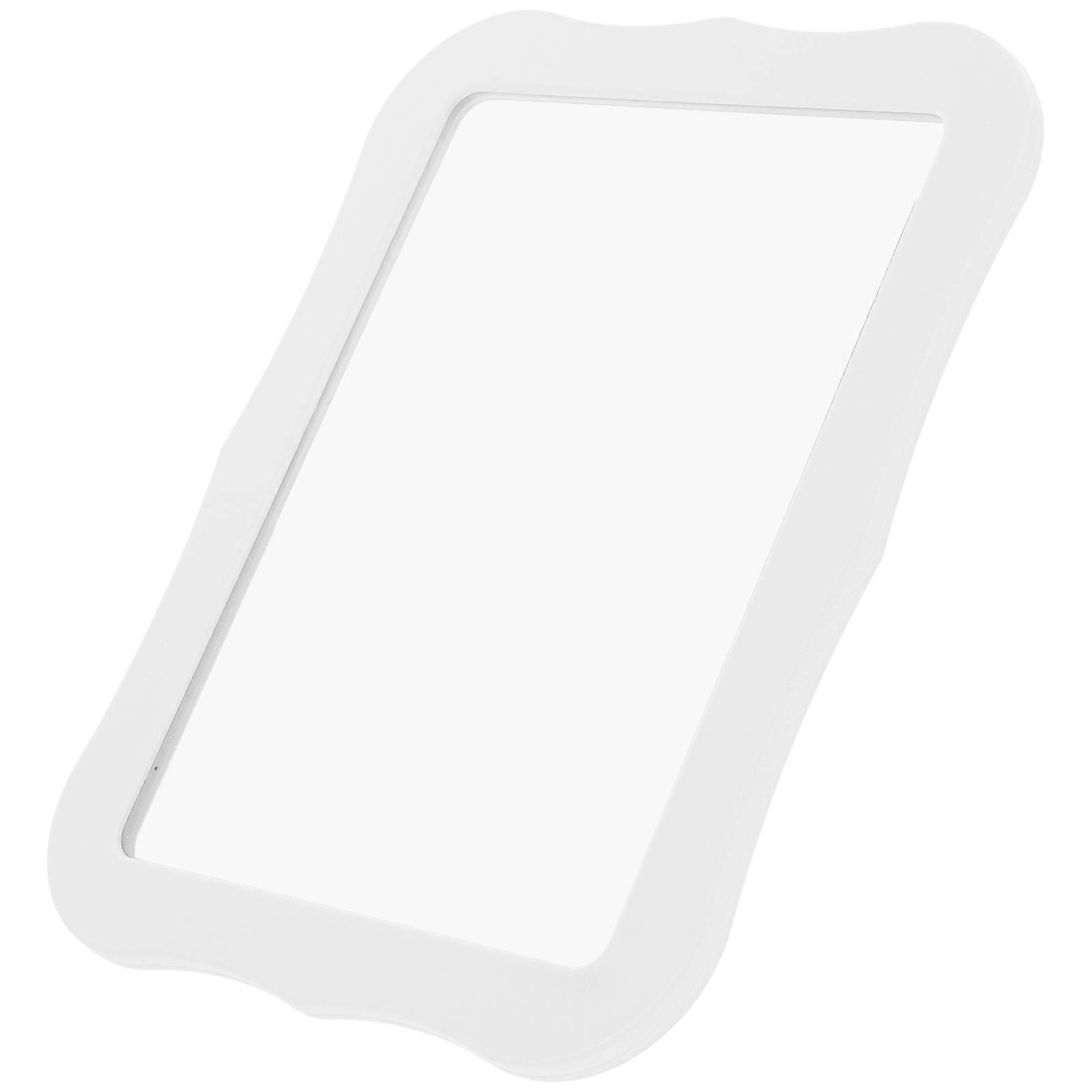 Locker Magnetic Mirror for Home Use White Smooth Clear Reflection