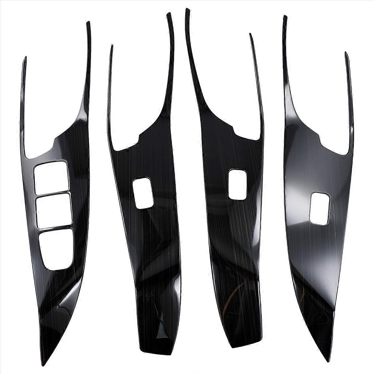 Car Window Lift Switch Button Panel Cover Trim Interior Black