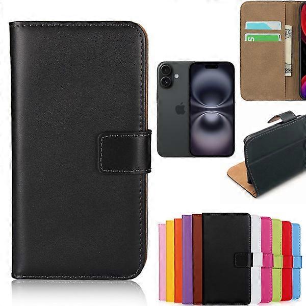 Compatible with iPhone 16 wallet case card holder - PURPLE compatible with Iphone 16