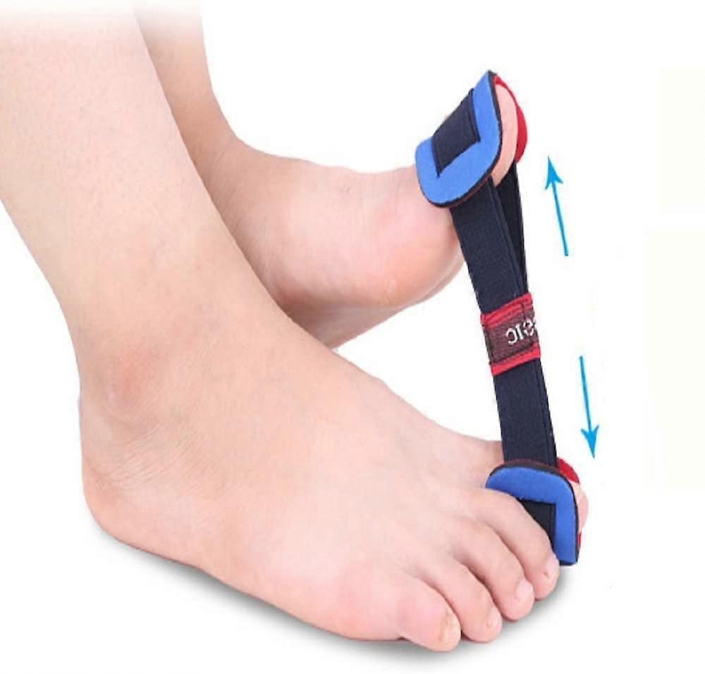 Bunion Corrector Strap for Big Toe Alignment and Pain Relief, Hallux Valgus Toe Separator Blue