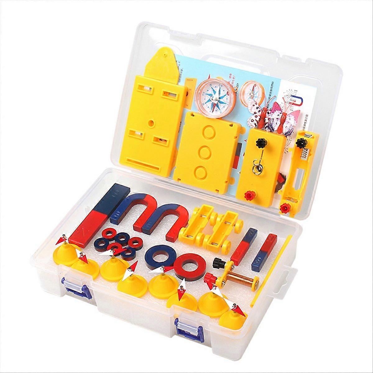 Science Magnet Kit for Kids Physics Electromagnet Experiment Set