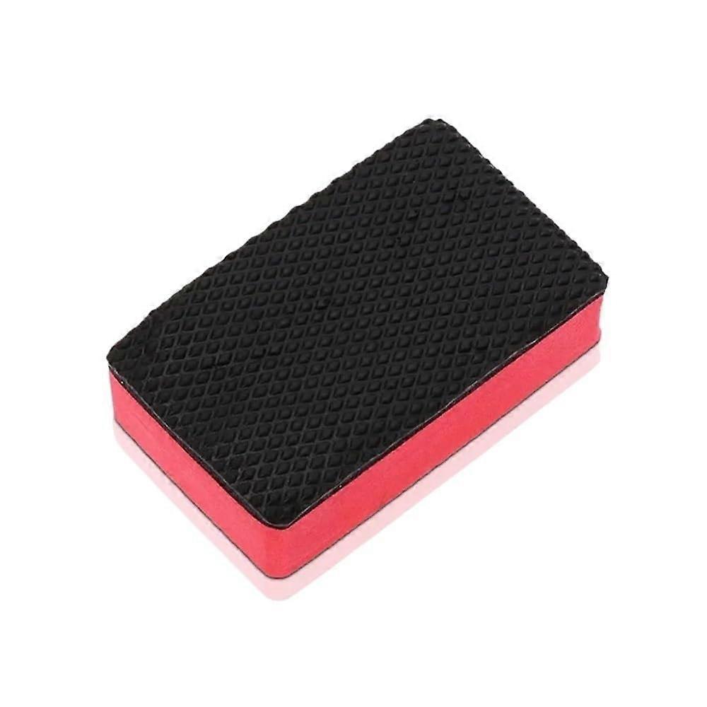 Car Wash Clay Bar Sponge Pad Red 1pc for Auto Detailing Remove Surface Contaminants Restore Paint Smoothness