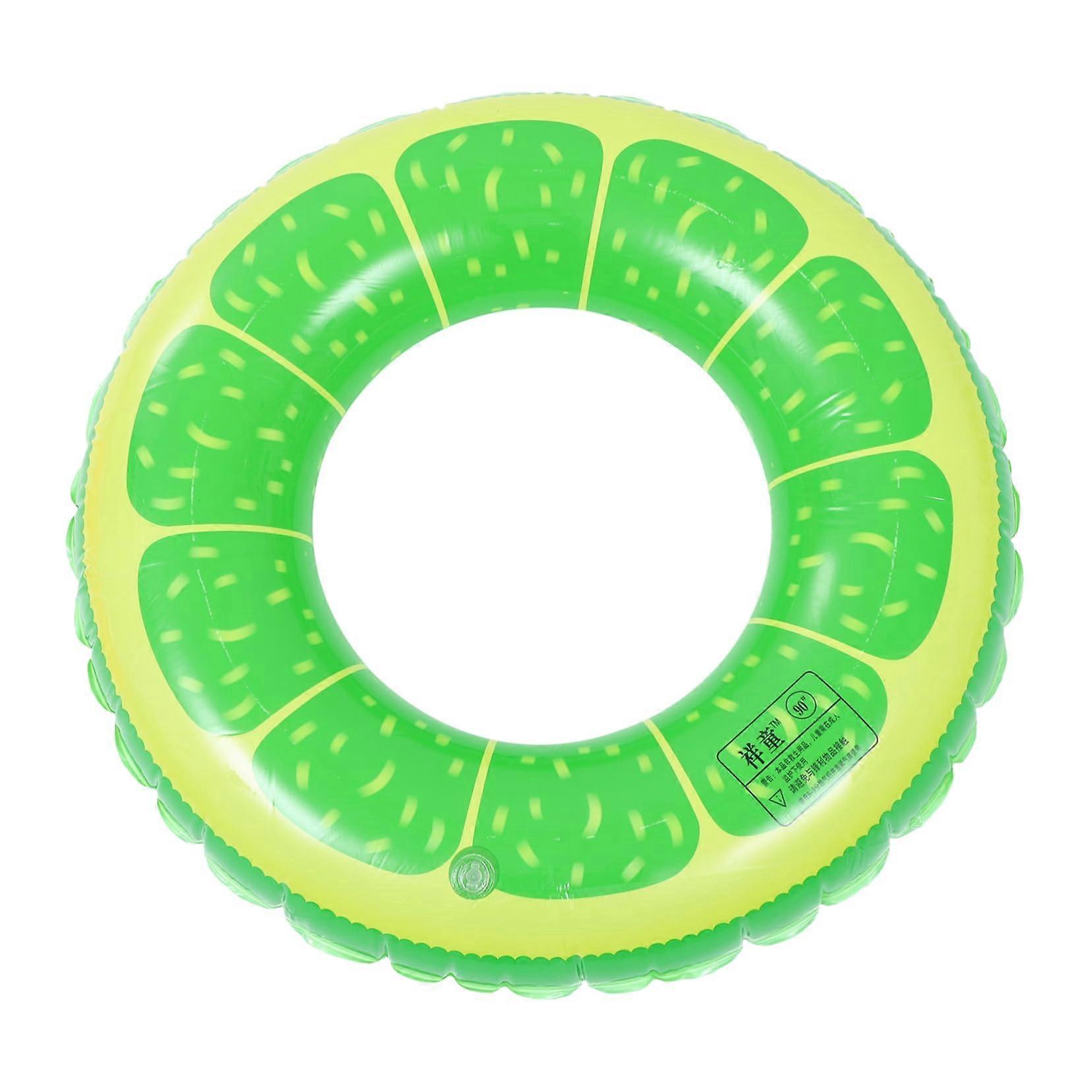 Inflatable Swim Ring for Adults with Durable PVC Pool Float for Beach, Lake and Summer Fun