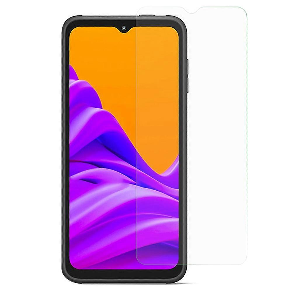 Samsung Galaxy Xcover Pro 2 5G強化ガラスHDクリアスクリーンプロテクター0.3mmアークエッジ防爆摩耗耐性に対応