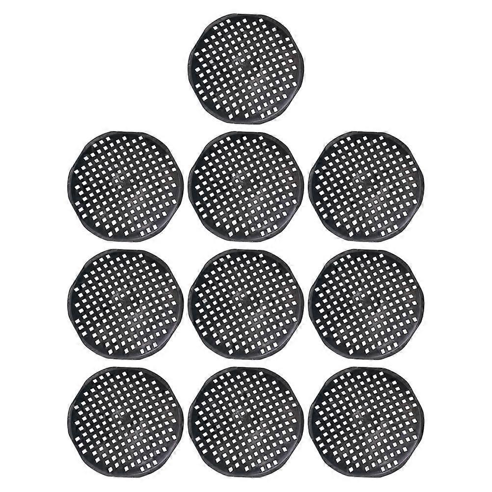 Planter Hole Mesh Mat Bowl Shape for Drainage Use 30Pcs