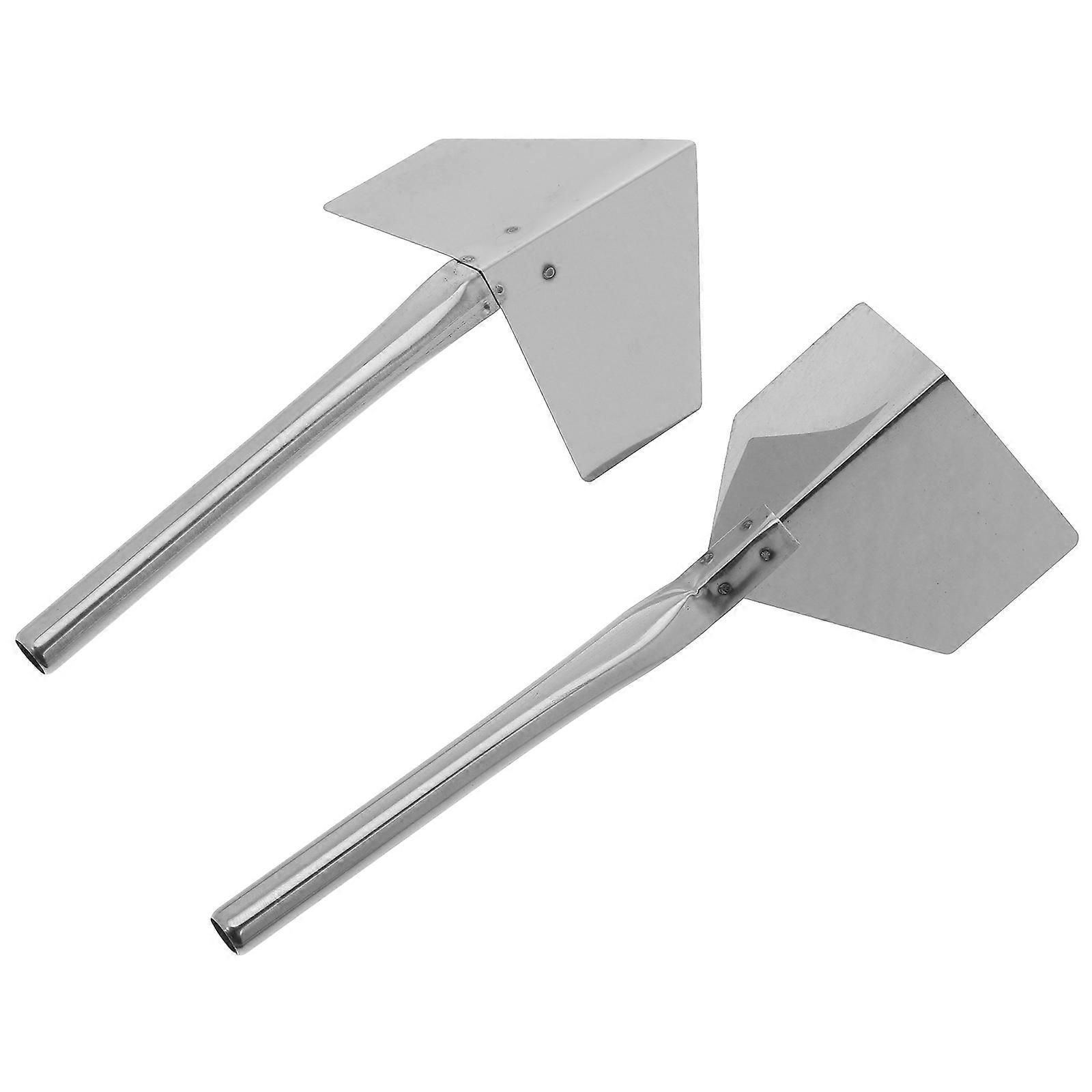 Corner Trowel Set 2Pcs Designed For Interior And Exterior Walls Along With Ergonomic Features To Enhance Performance In Construction Tasks