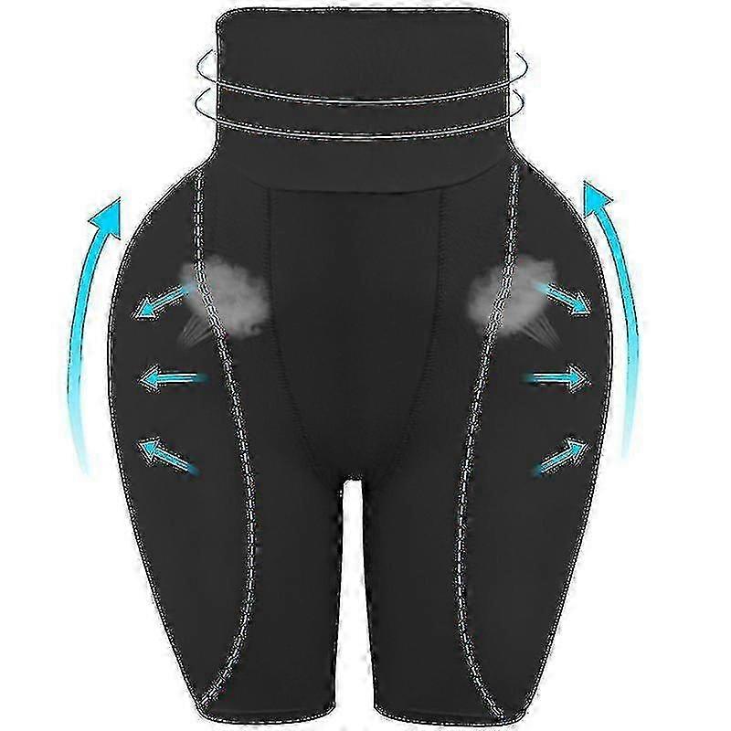 Calcinha com enchimento de silicone para aumentar o quadril e o bumbum.