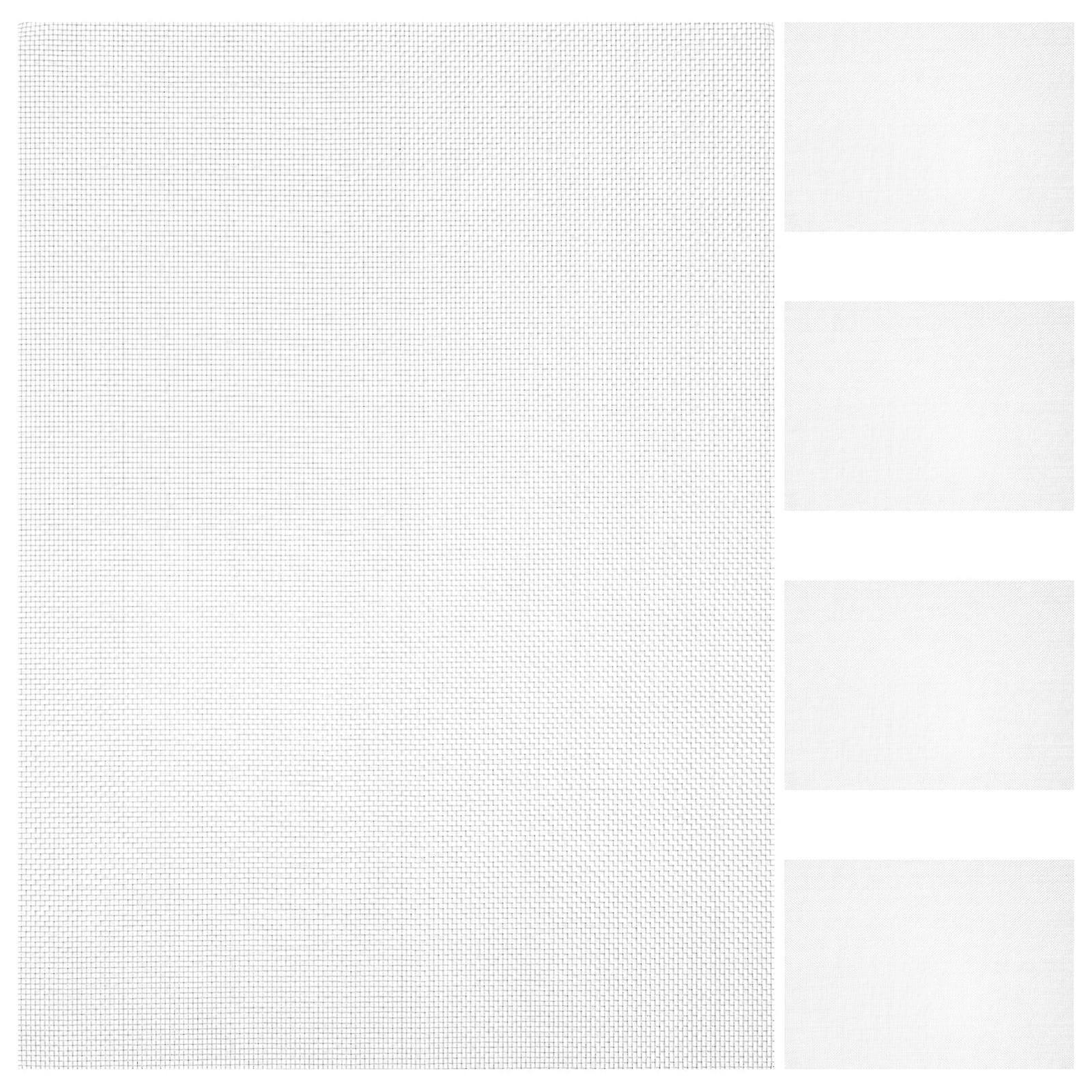 5pcs Stainless Steel Mesh Screen Woven Wire Sheets for DIY Vent Window Filter Projects Craft