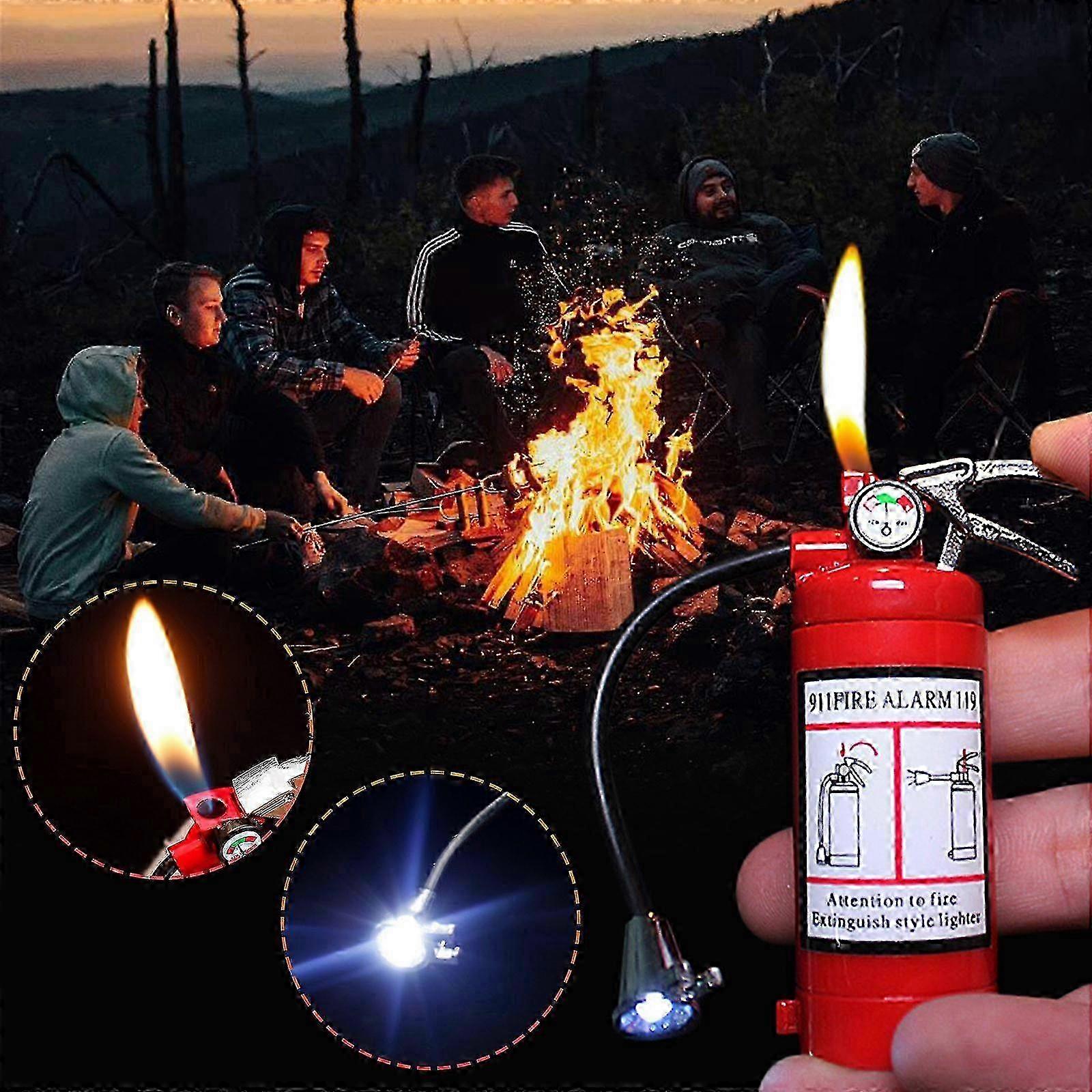 Originality Illuminated Fire Extinguisher Lighter Multifunctional Fire Model Igniter